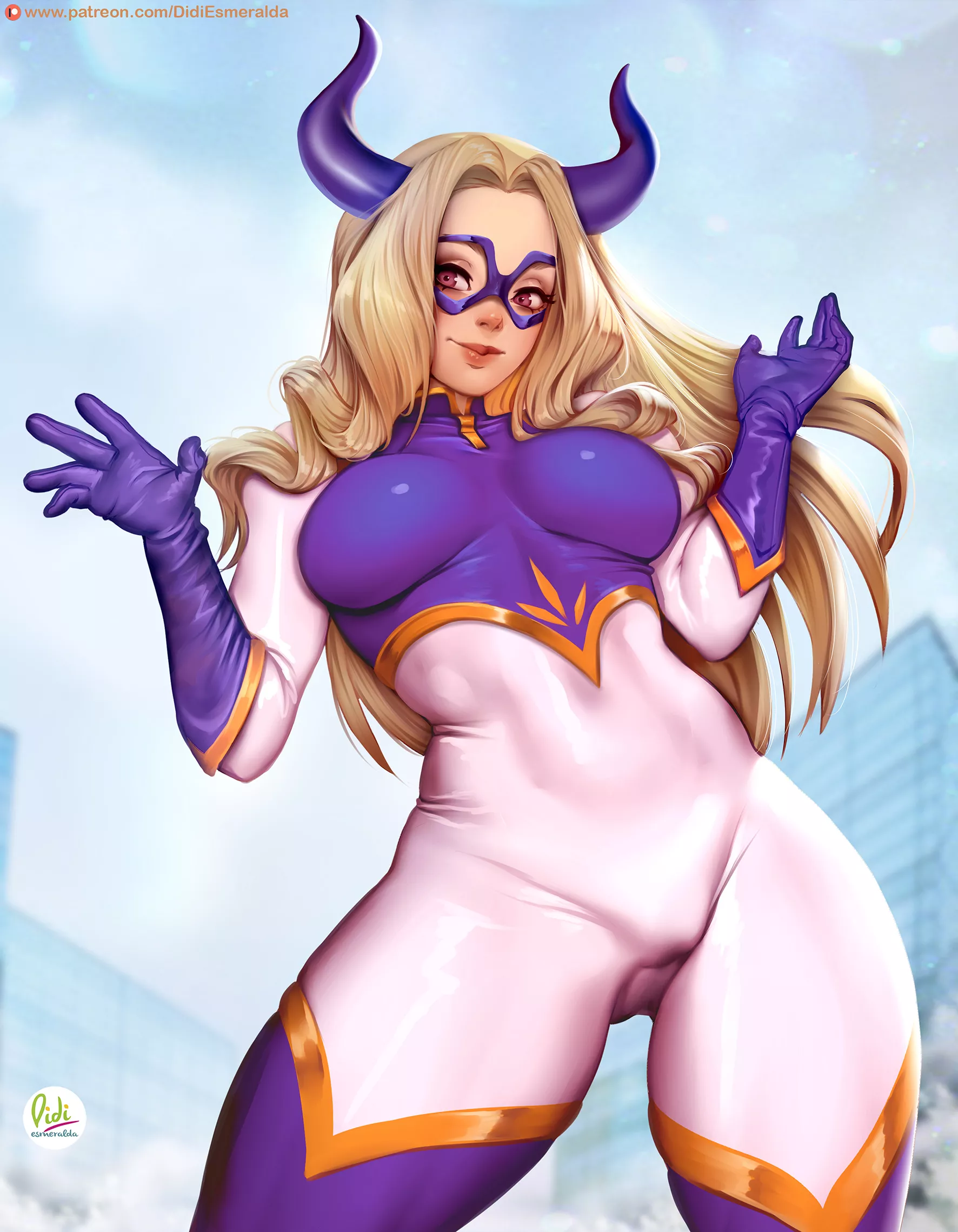 Mount Lady Skin-Tight Suit (Didi Esmeralda) [My Hero Academia] posted by sequence_string