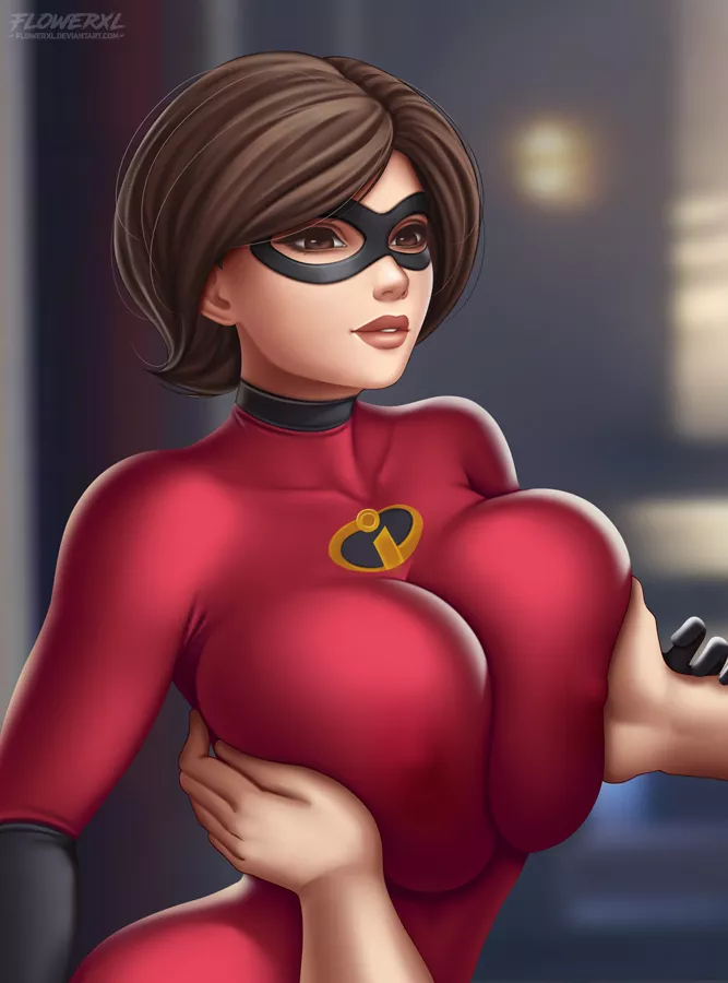 Mrs. Incredible | Elastigirl | Helen Parr (Flowerxl) posted by Montiexo500