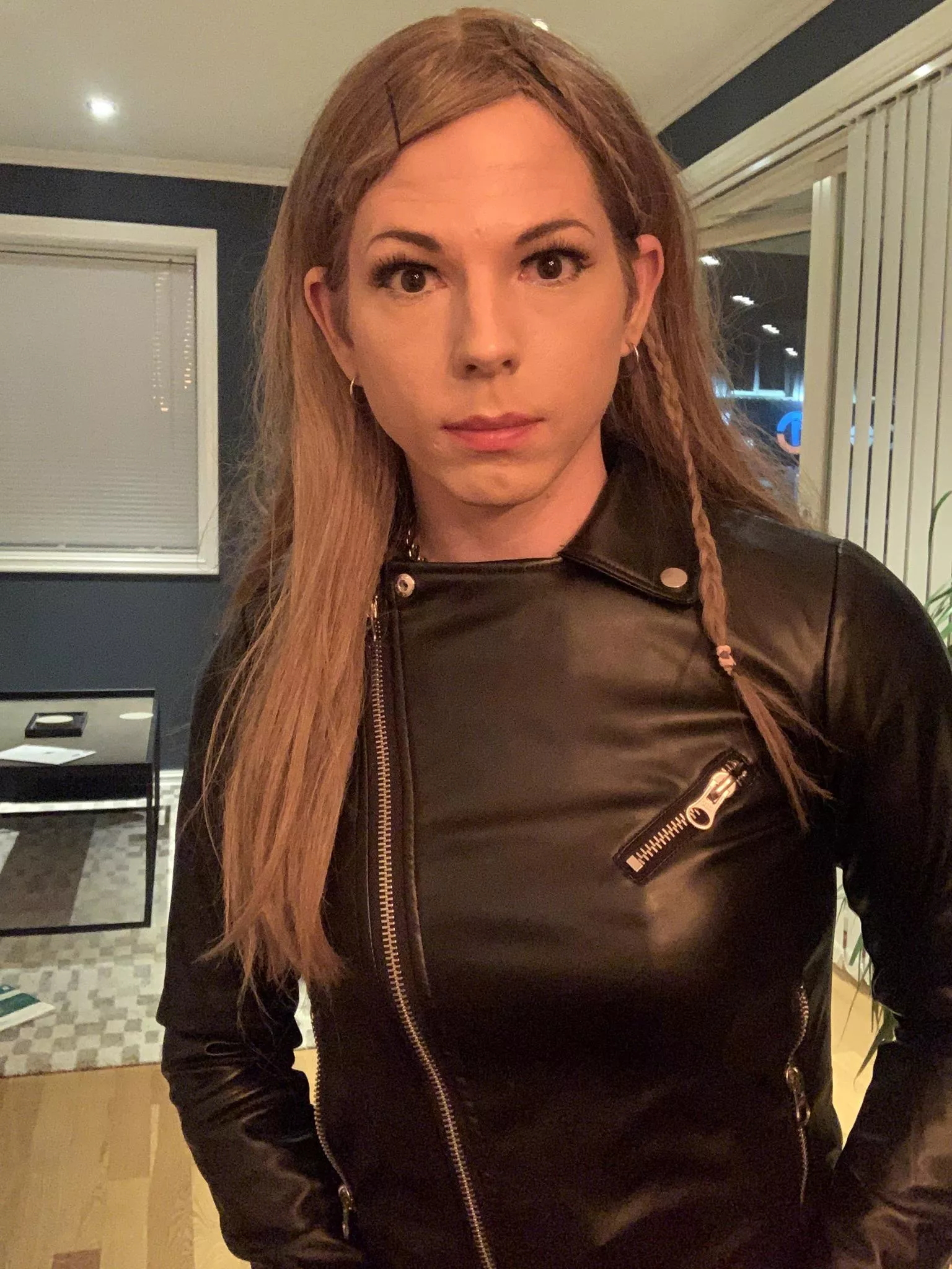 [MtF] New leathers, who dis? ☎️ posted by itsbabysienna