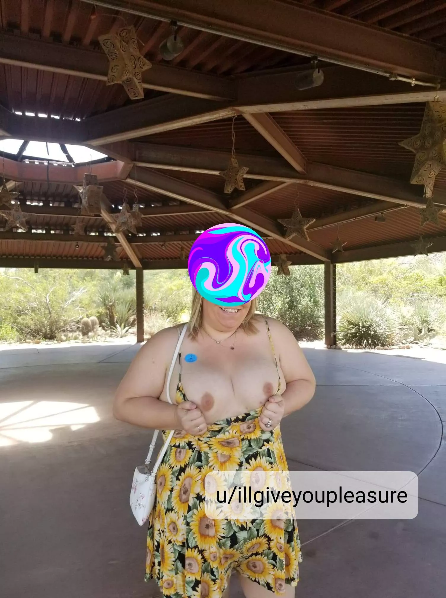 My 30 y/o wife at the garden... Tell us, how would you use her? posted by illgiveyoupleasure