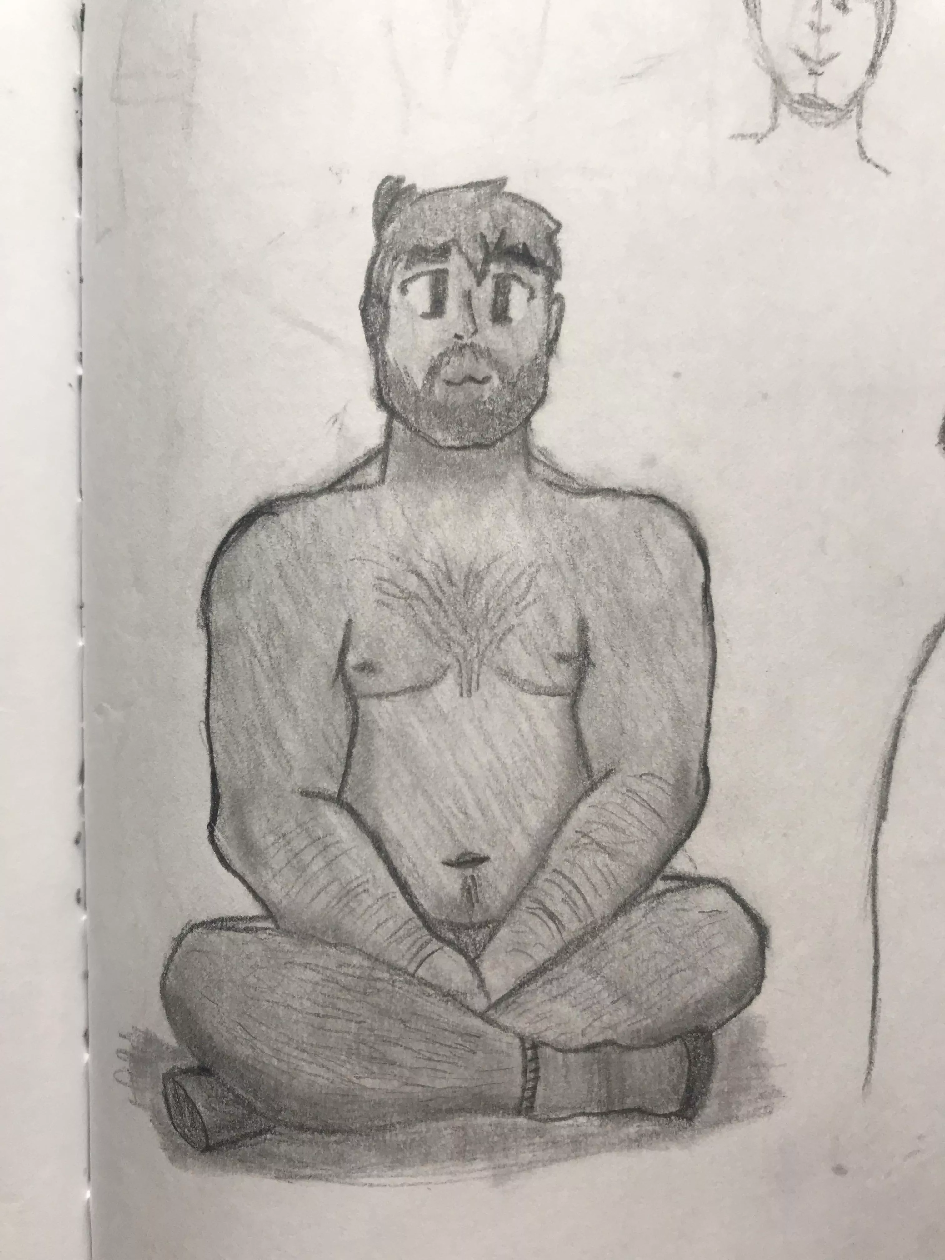 My 4th attempt at drawing bara art. Constructive criticism is always great. posted by Able-Comedian-9652