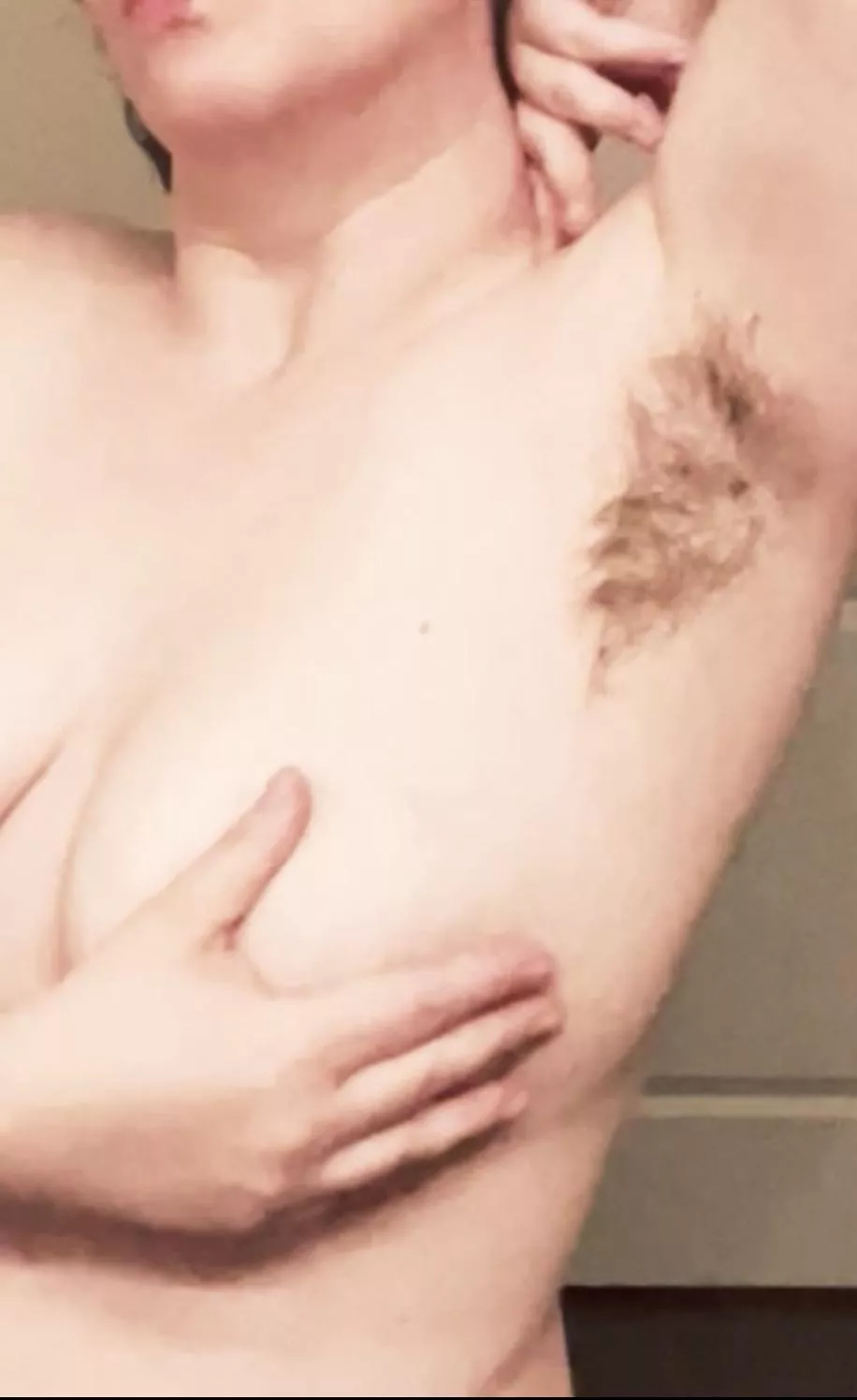 My armpits are hairy AND super sensitive posted by SilverUnicornFreckle