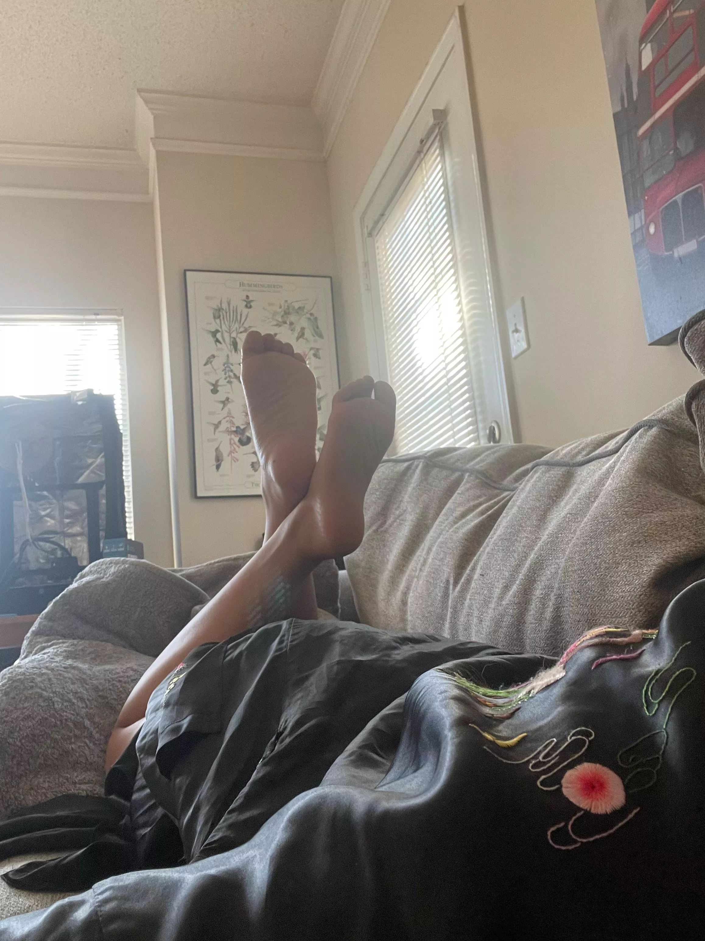 My Asian feet in the pose posted by ChinkyToesOF