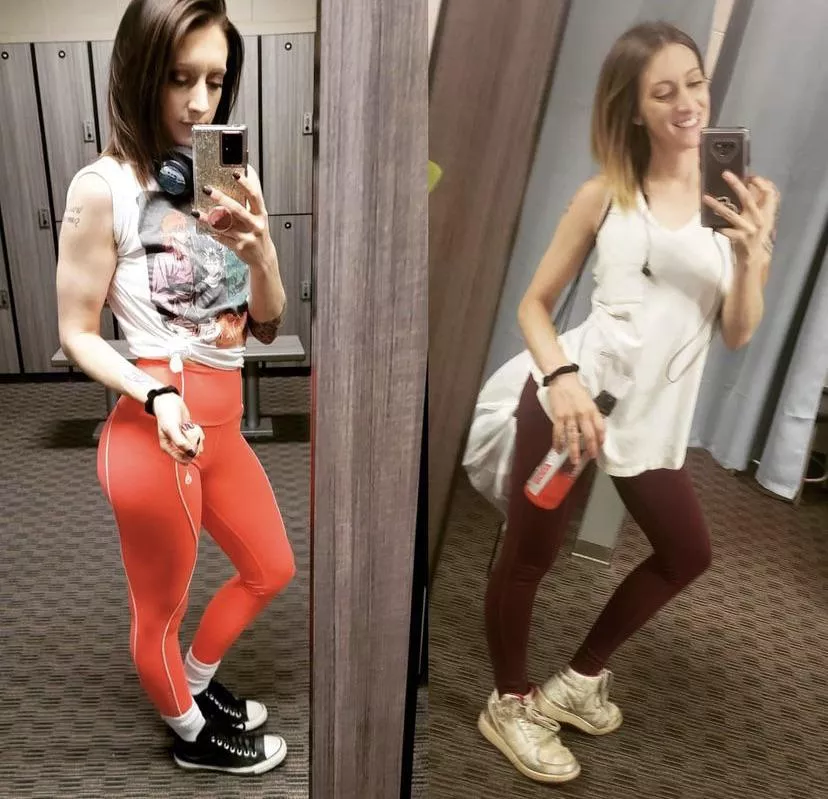 My ass evolving. Right pic is old, left is currentâ€¦ posted by MangoMash_