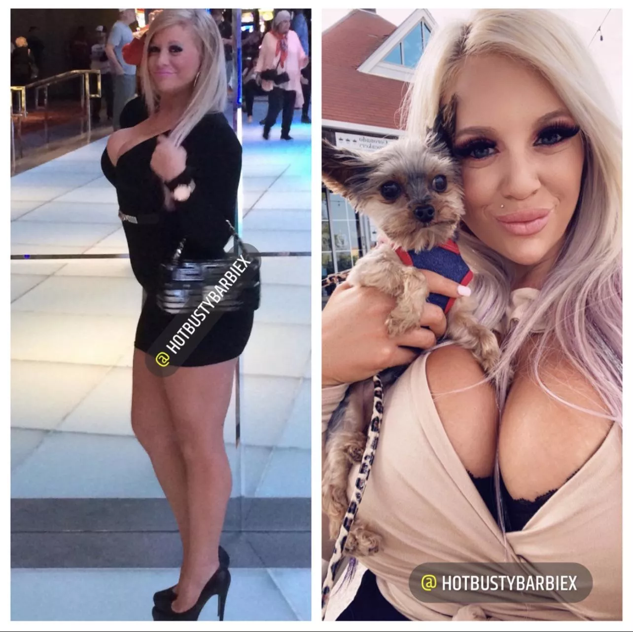 My before and after posted by Hotbustybarbiex