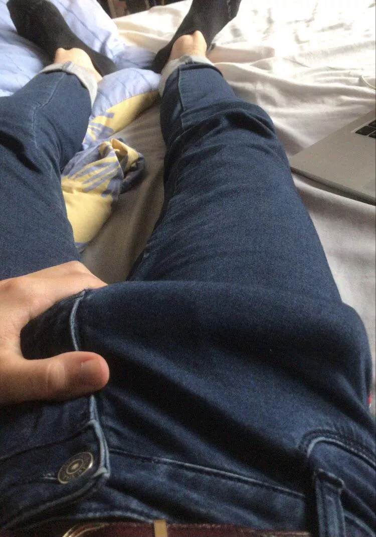 My big bulge 😈 posted by Terpy33