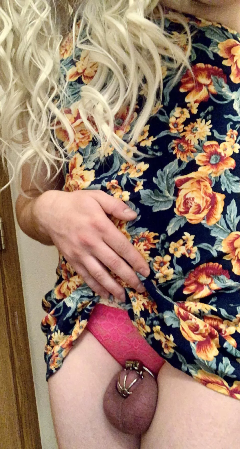 My blue balls are officially bigger than my clitty.. my keyholder says it’s still not time for my release yet though..😅💖 posted by malloryspractice