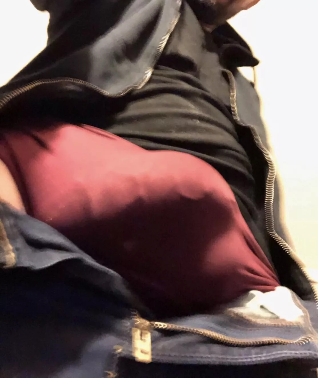 My bulge posted by AVERAGE_BUT_GIRTHY