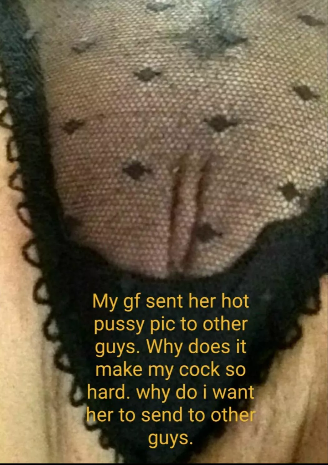 My cheating gf sent this pic to some guys. I just found it in her email. I want it cocked and ill send to her so she knows kik in profile posted by sleezecp