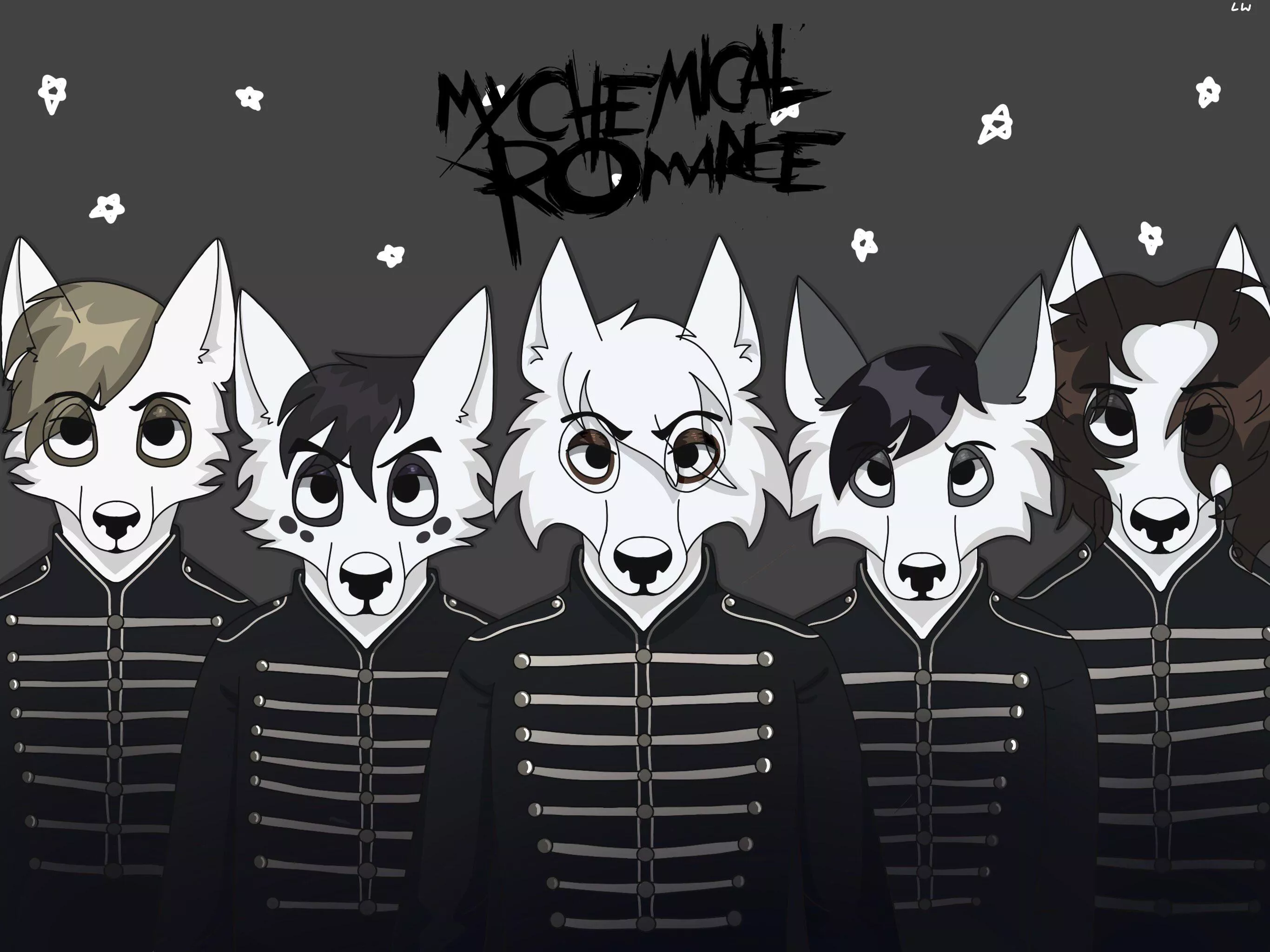 My chemical furries (by me) posted by 3mondog