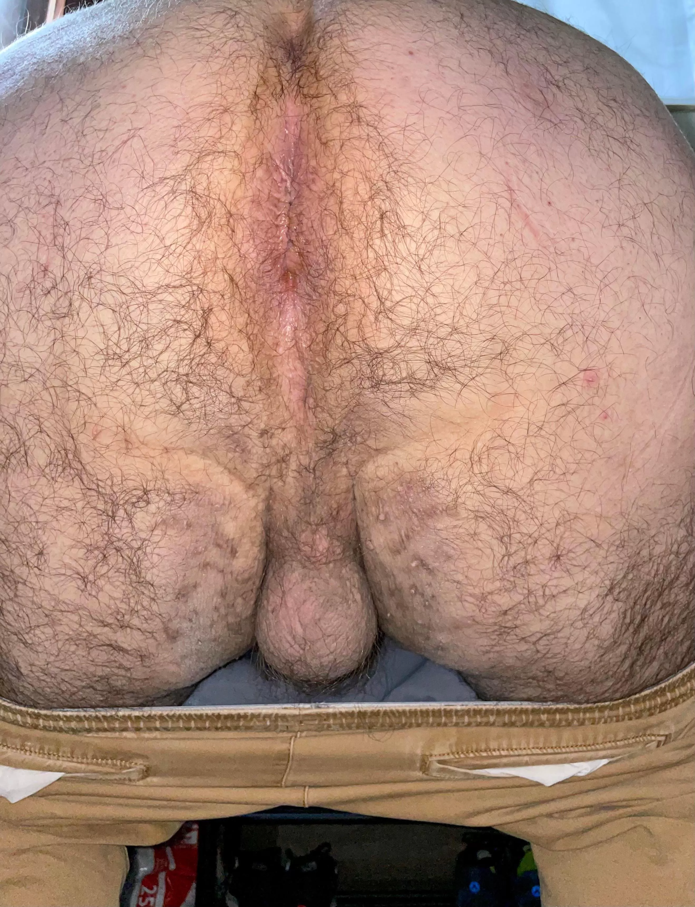 My chubby hairy ass. Hope y’all enjoy! posted by BiBeefyHairy