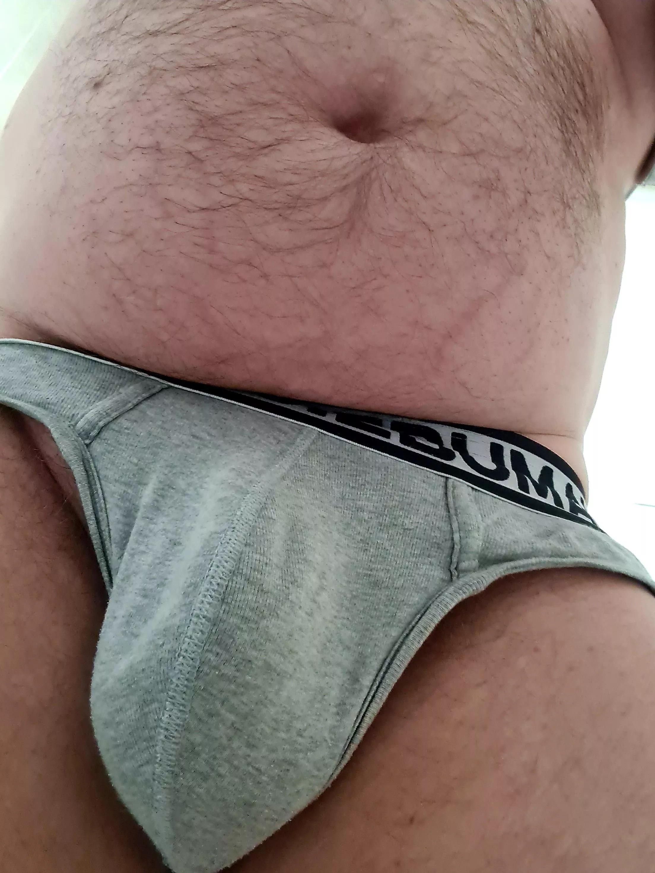 My cock and balls always flop out the side of these posted by BearHairyUc