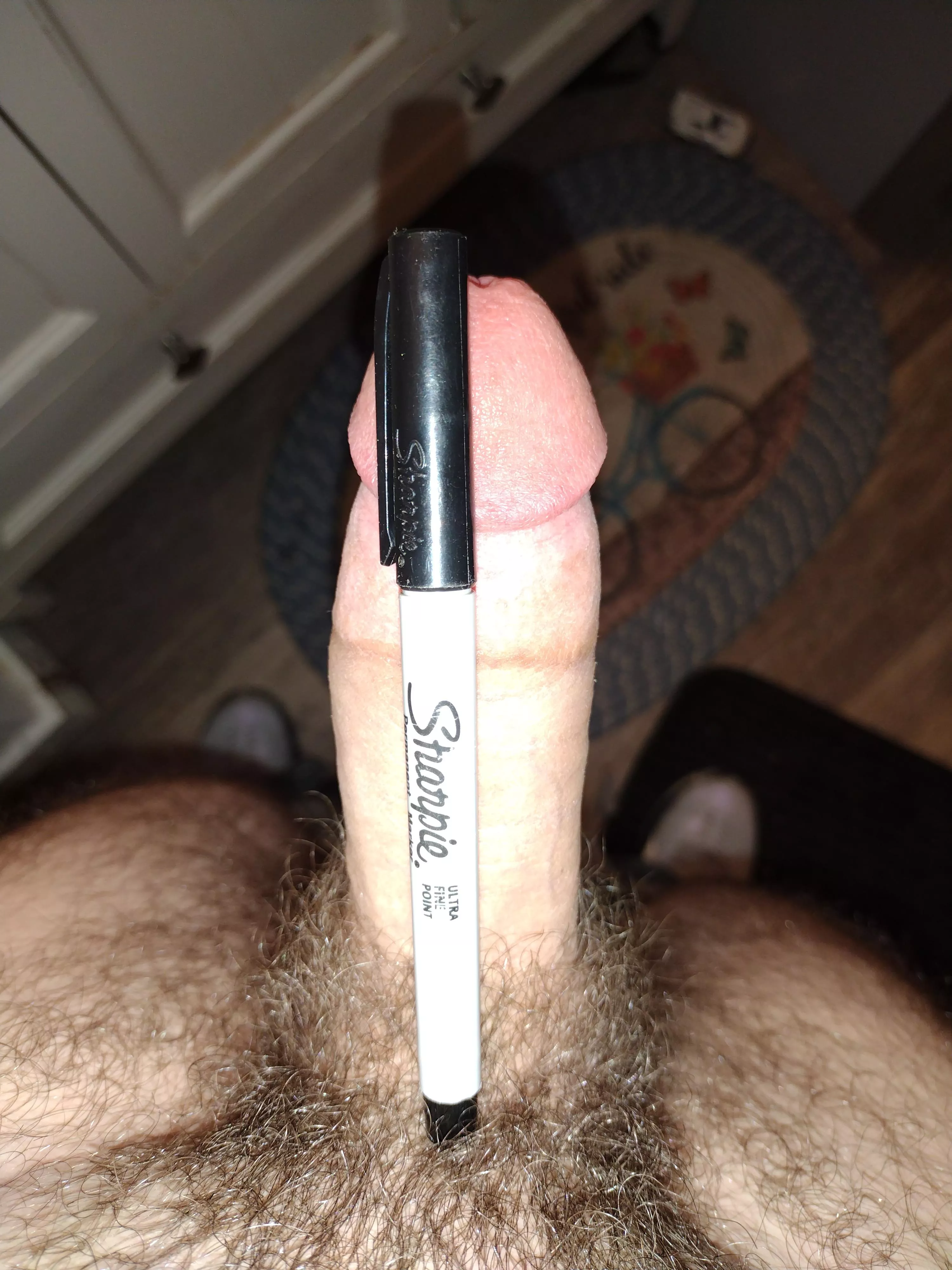 My cock compared to a sharpie posted by cowman550013