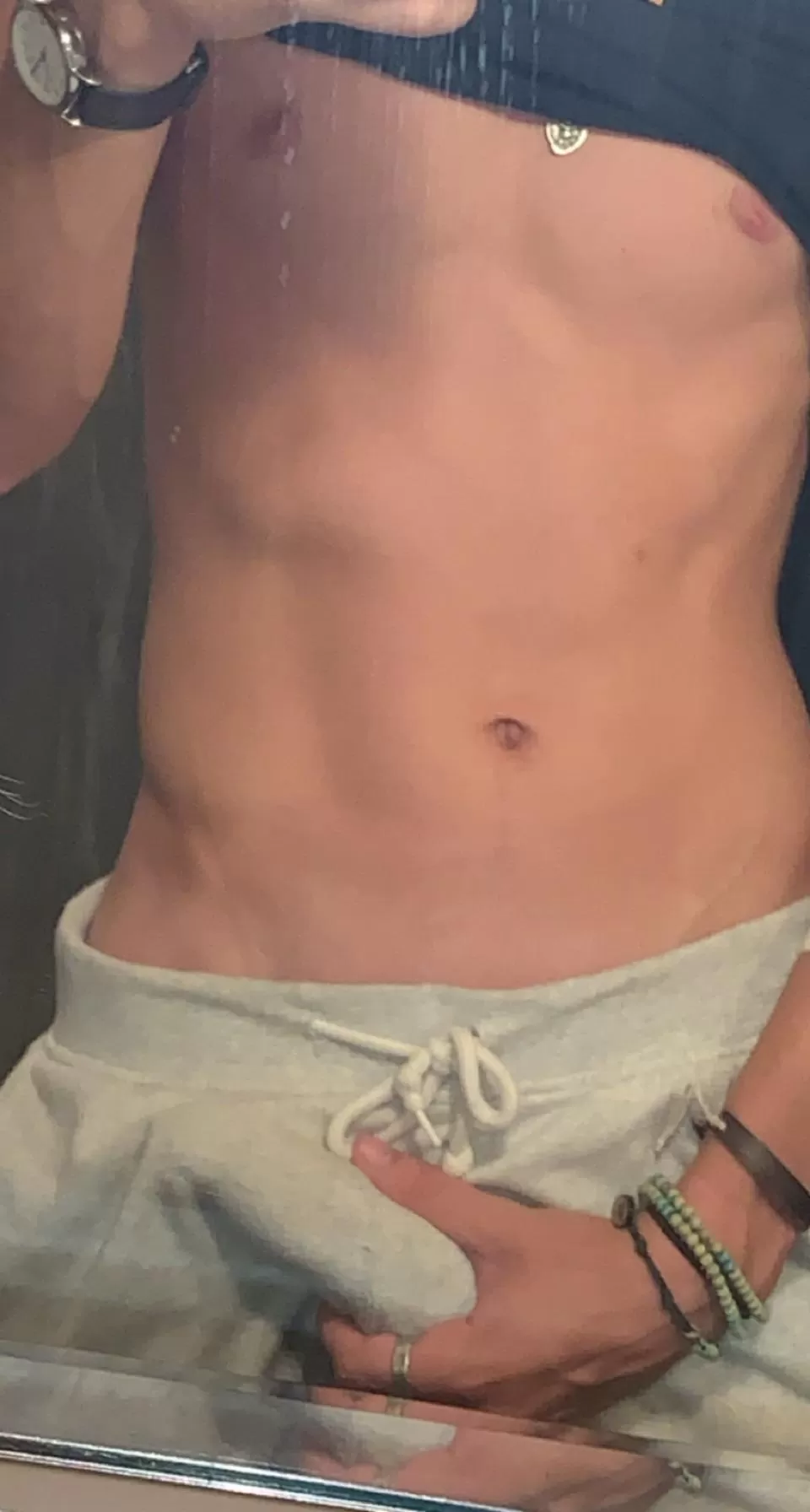 My cock outline looks thick in this posted by Robinwood2420