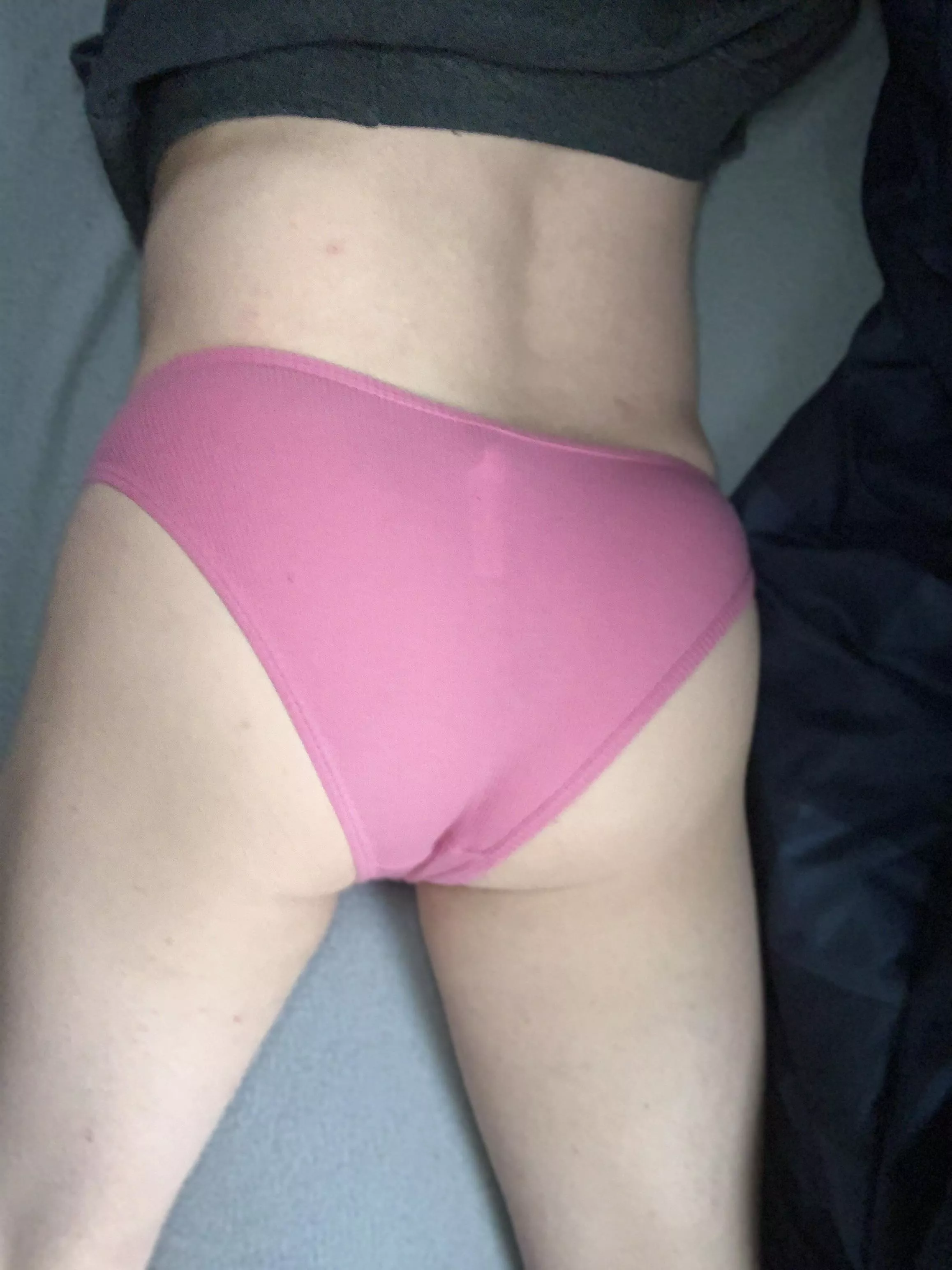 My cute bi butt in panties posted by HornyPantyNerd