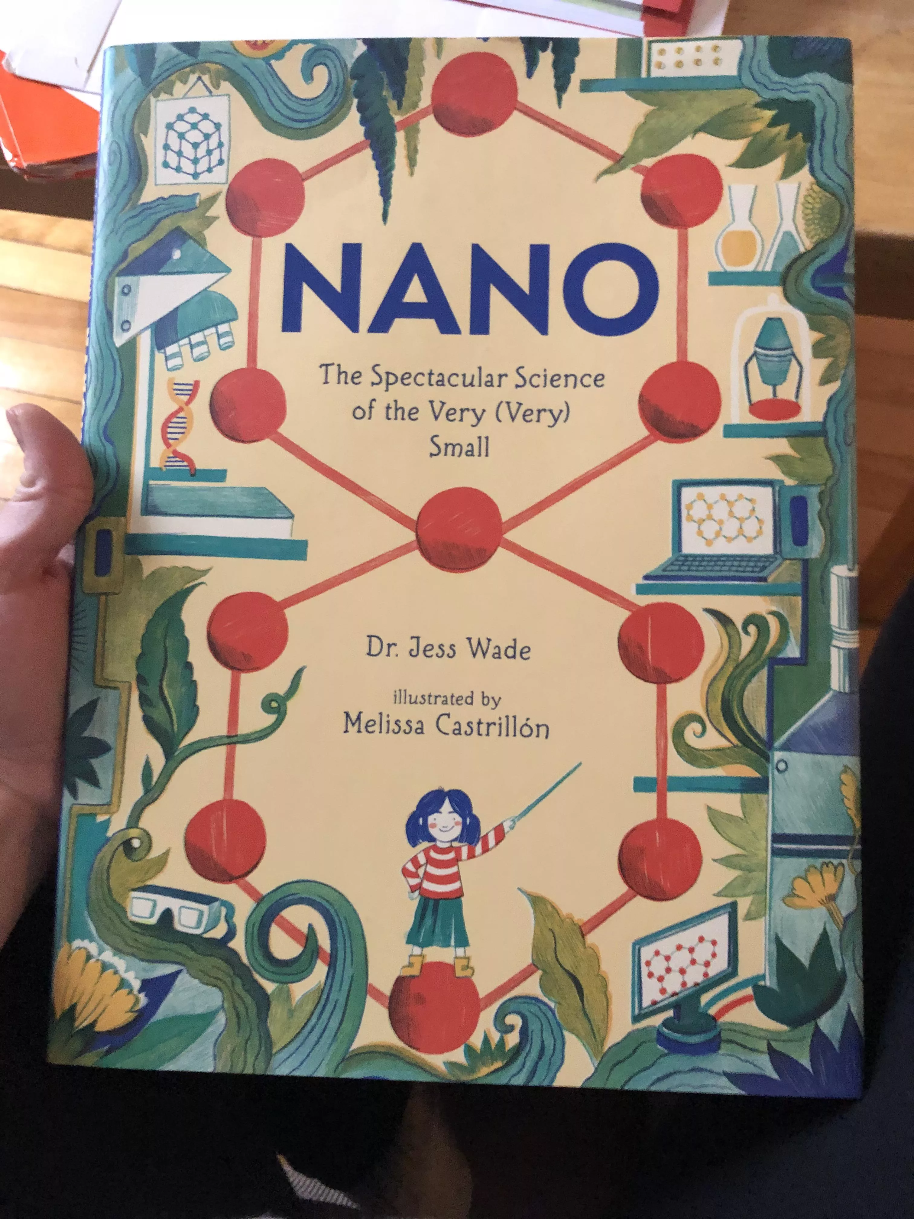 My Daddy is a nanochemist and I do not understand what he does ðŸ˜ž. Found this gem so now he can teach me ðŸ˜‡. Canâ€™t wait for tonight! posted by nausicaa_92