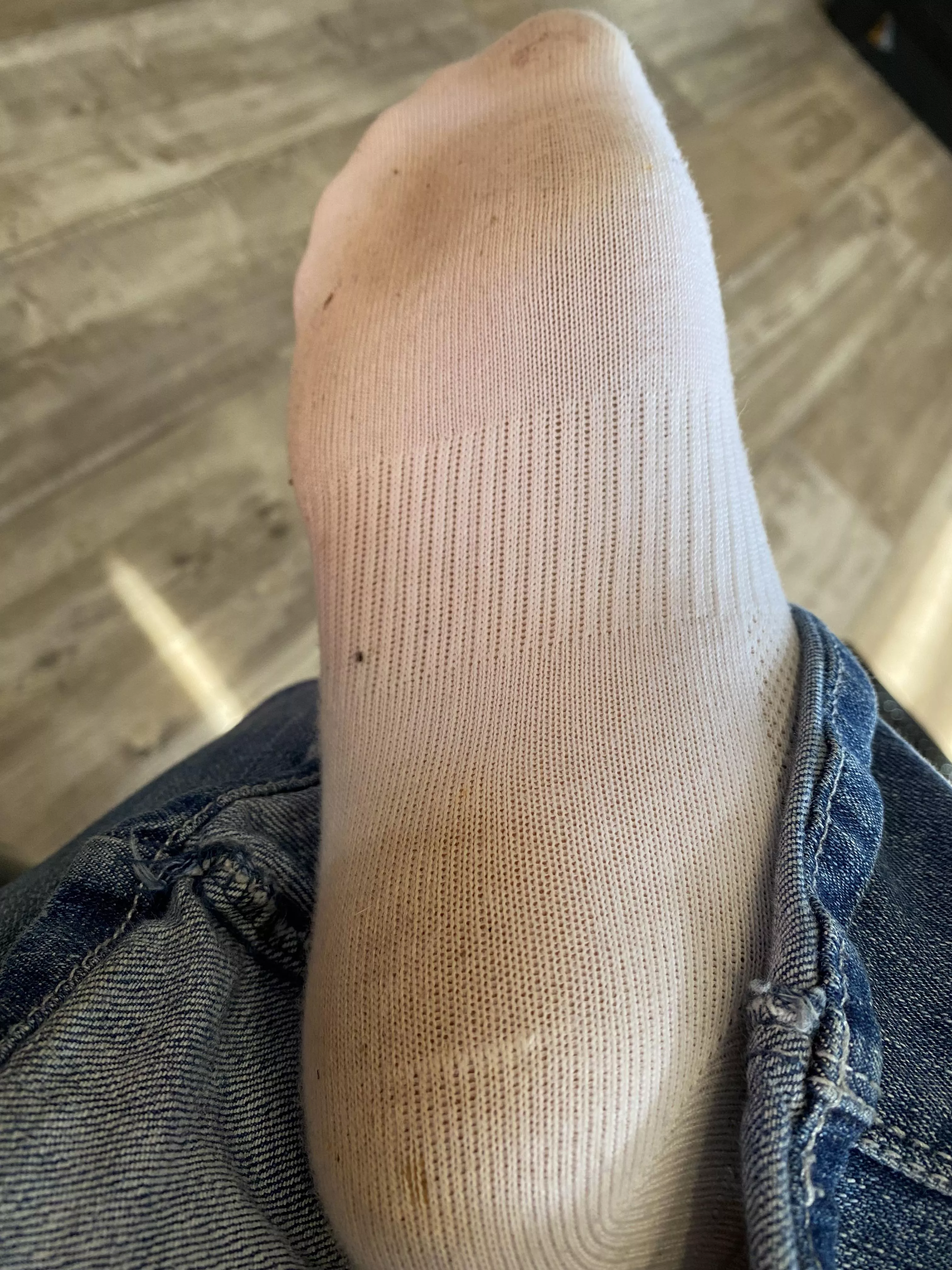 My dirty white socks! posted by SJsPlayroom