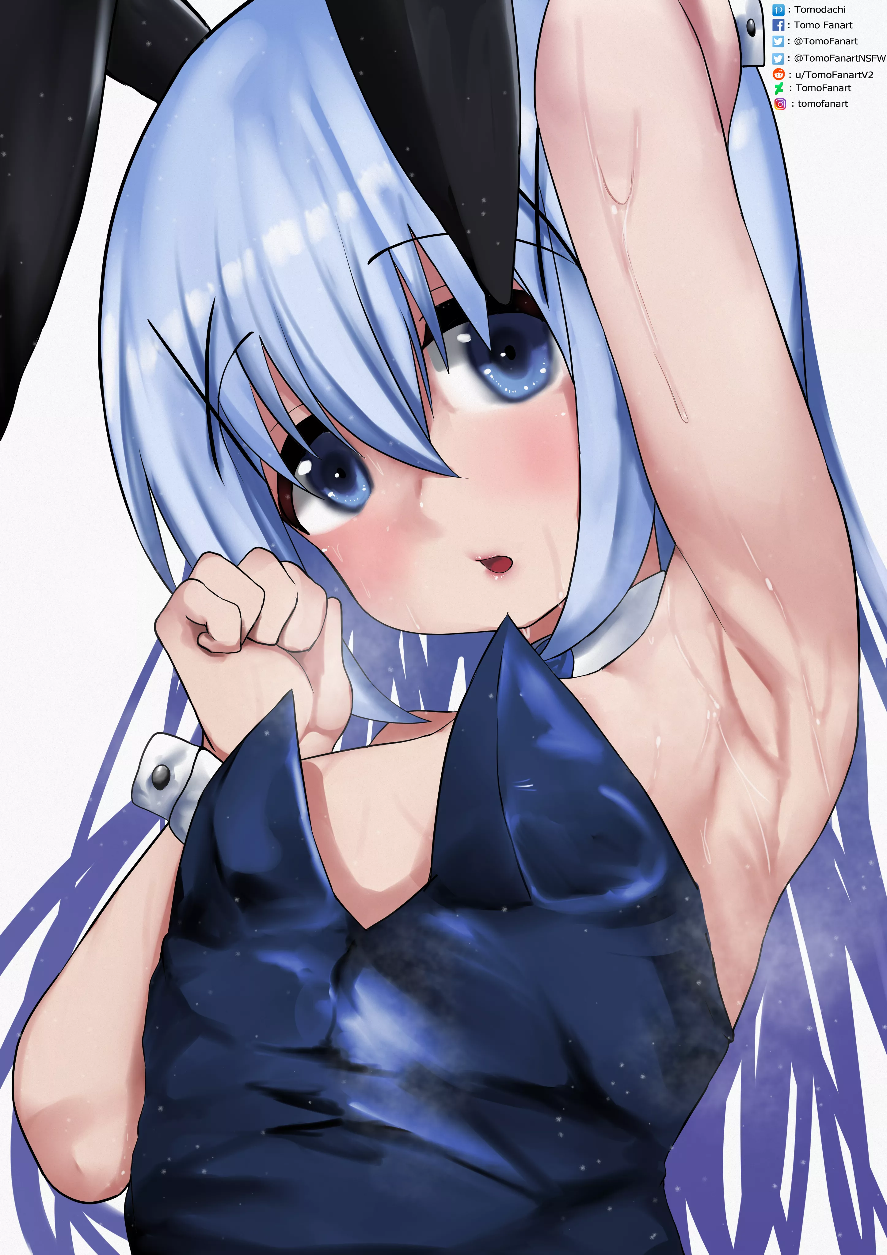 My FA Chino-chan's delicious armpit 😋 posted by TomoFanartV2