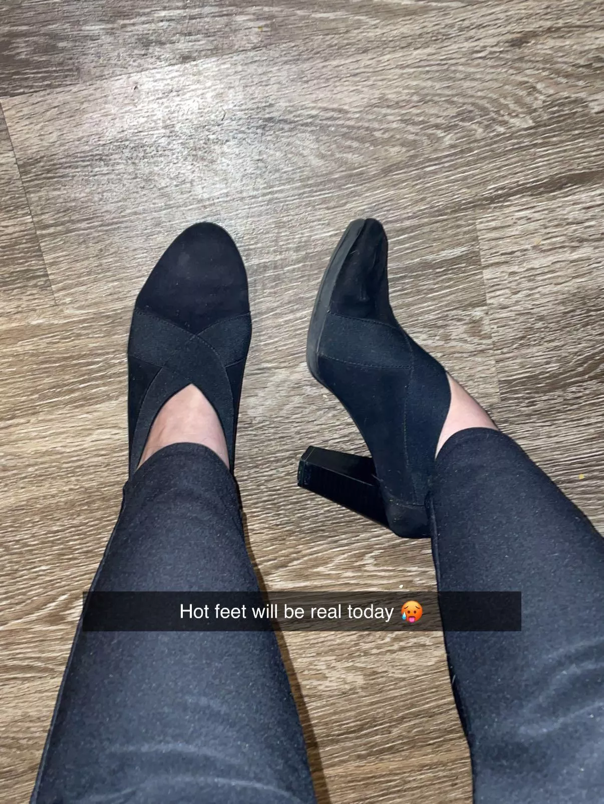 My favorite comfortable heels!! 🥰👠 posted by virgobunnyy