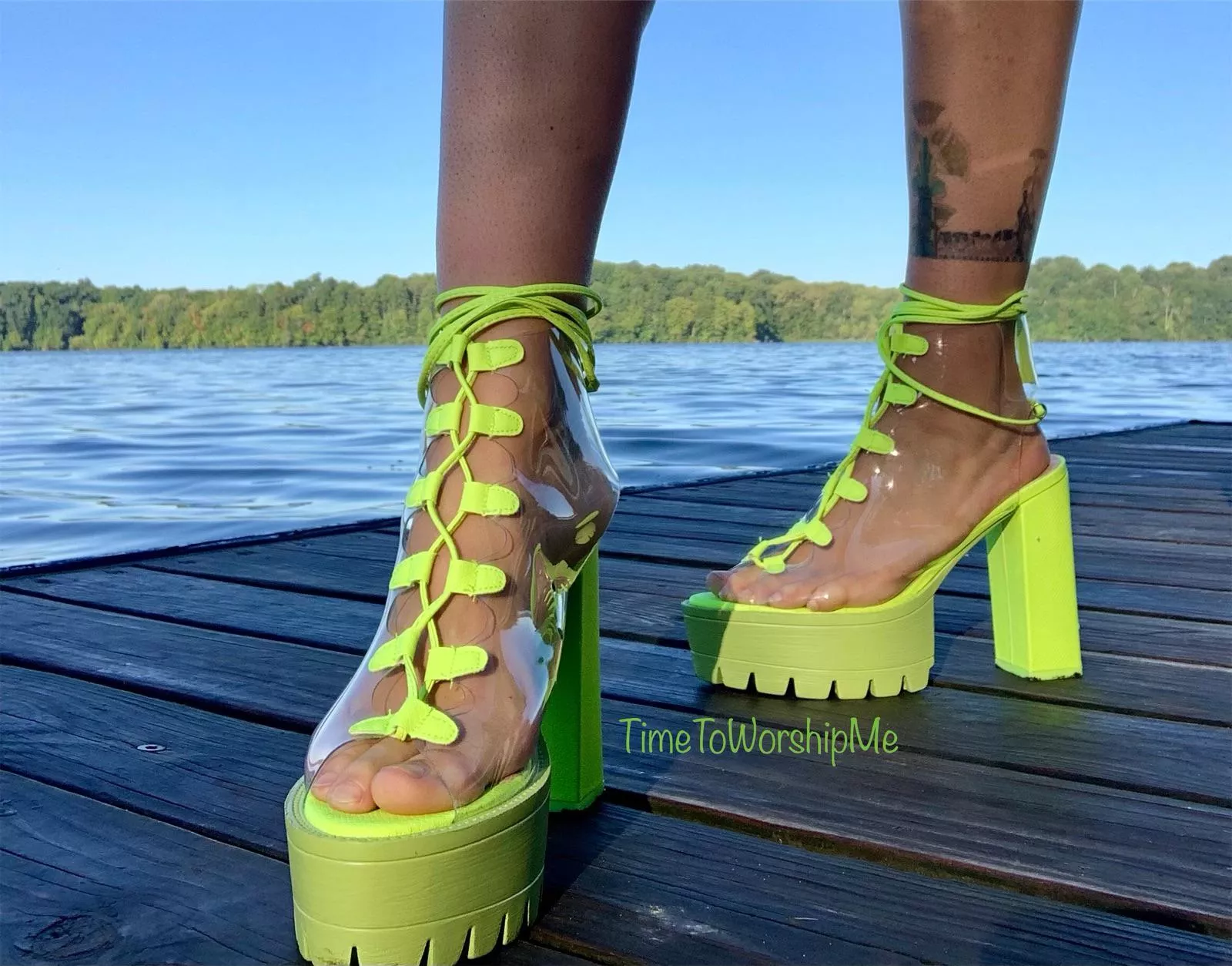 My favorite shoes! 💜 do you like them? posted by TimeToWorshipMe