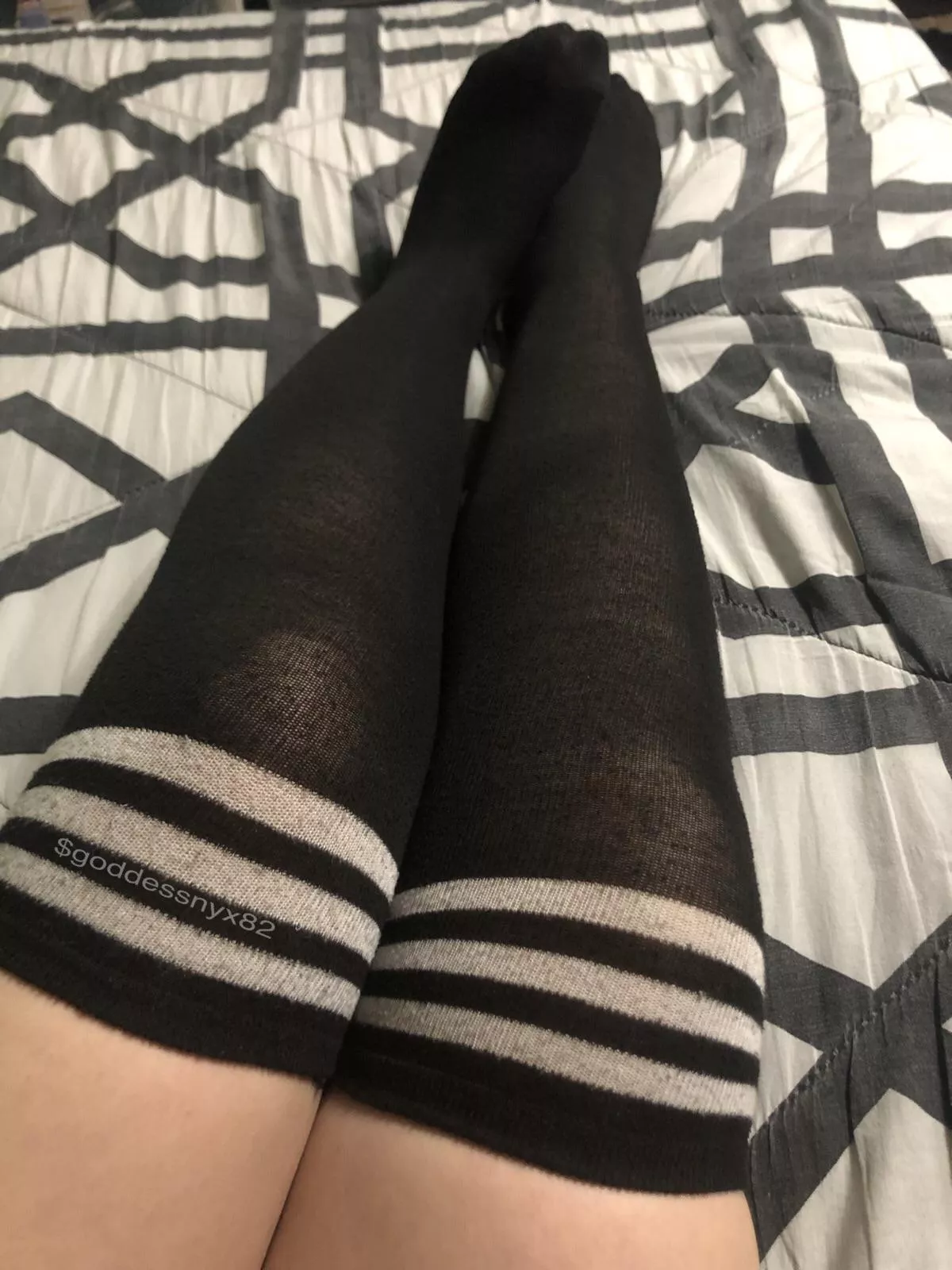 My favorite thigh highs 🖤 posted by SpookyBrat82