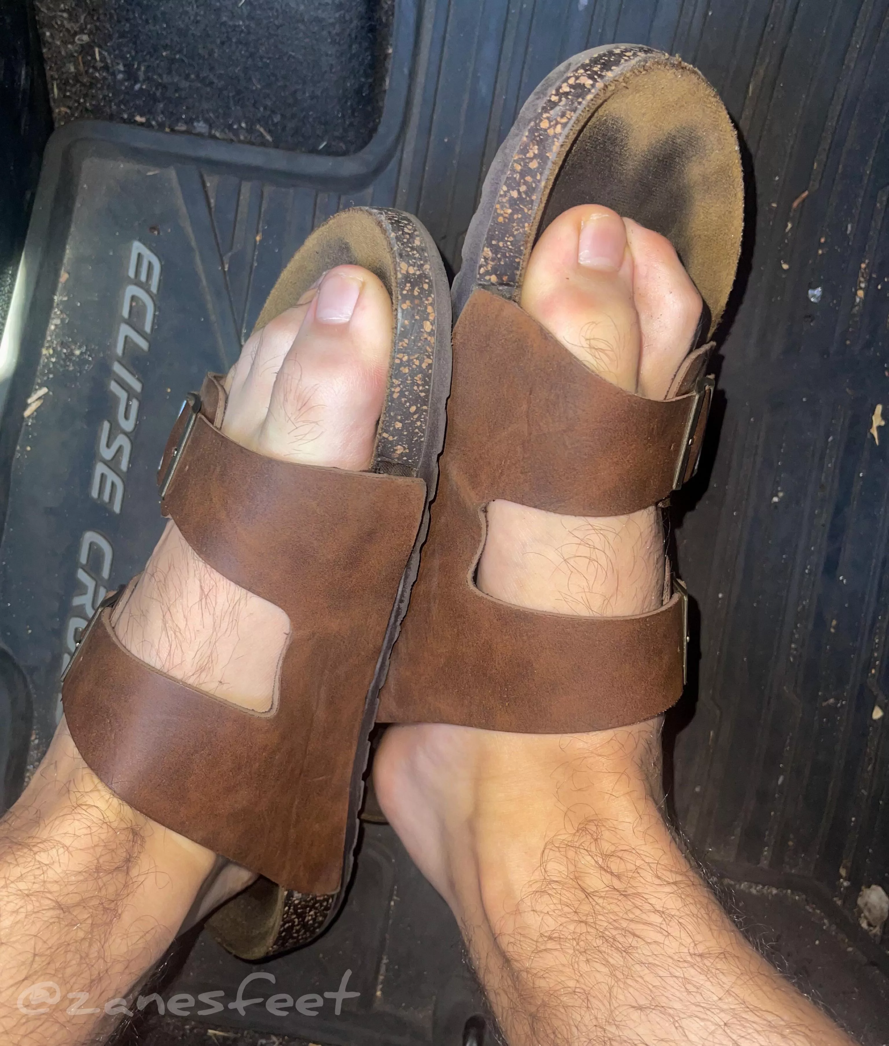 My feet are reeking in these birks! 😋 posted by Zanes-Feet