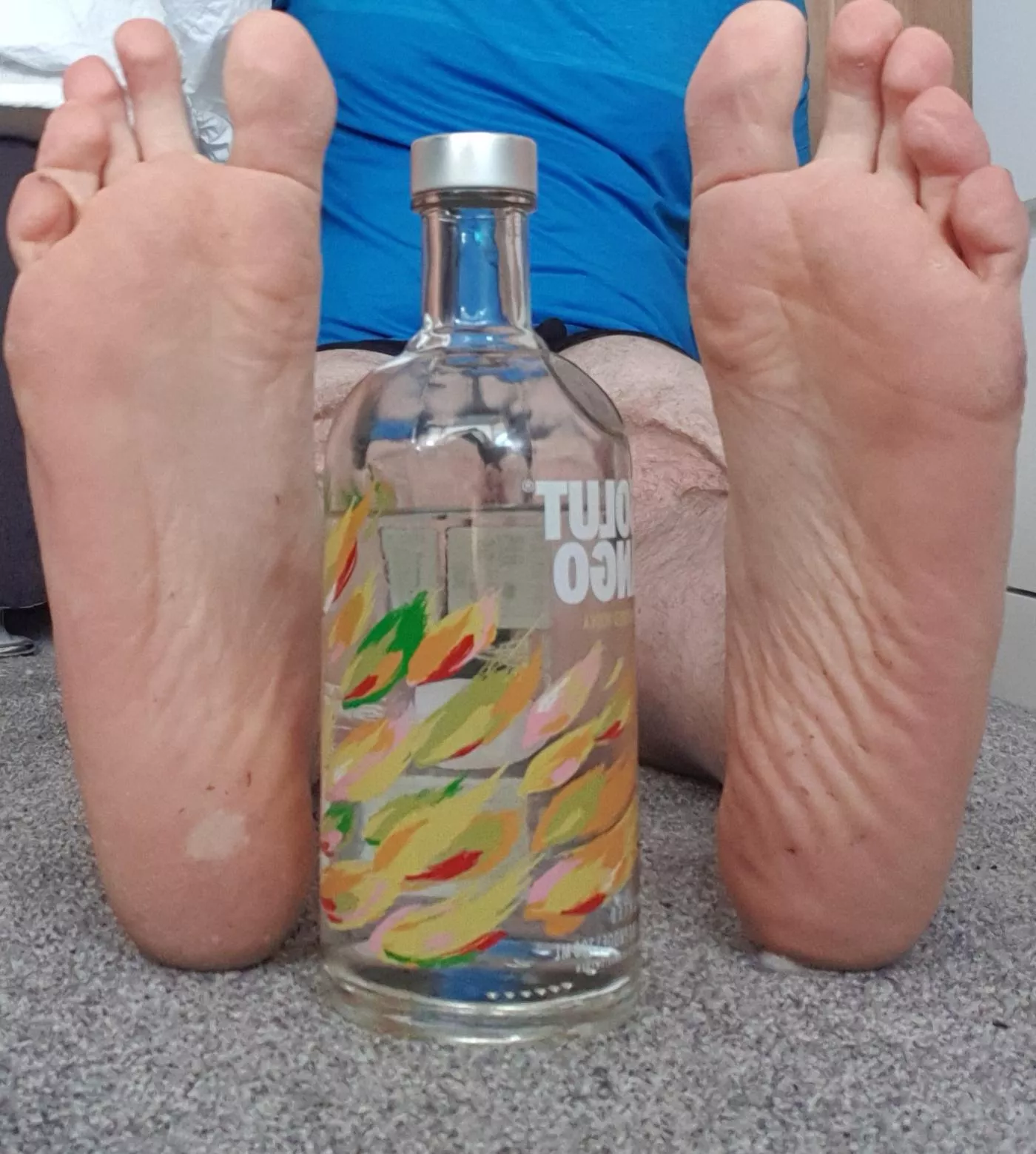 My feet or this vodka? posted by Bisexual_Brat98