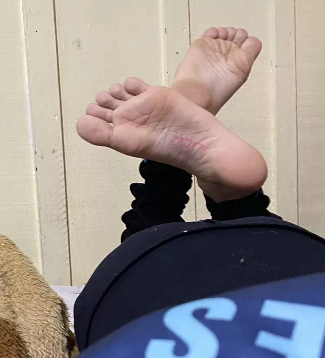 my feet r ready for u, come get them 😈 suck n lick 👅 dms/pms r welcome posted by pessbeach