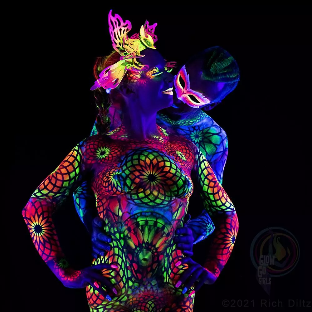 My first attempt at painting and photographing a couple- they wanted sultry but not graphic. Would love to hear your thoughts. posted by NorCalBodyPaint