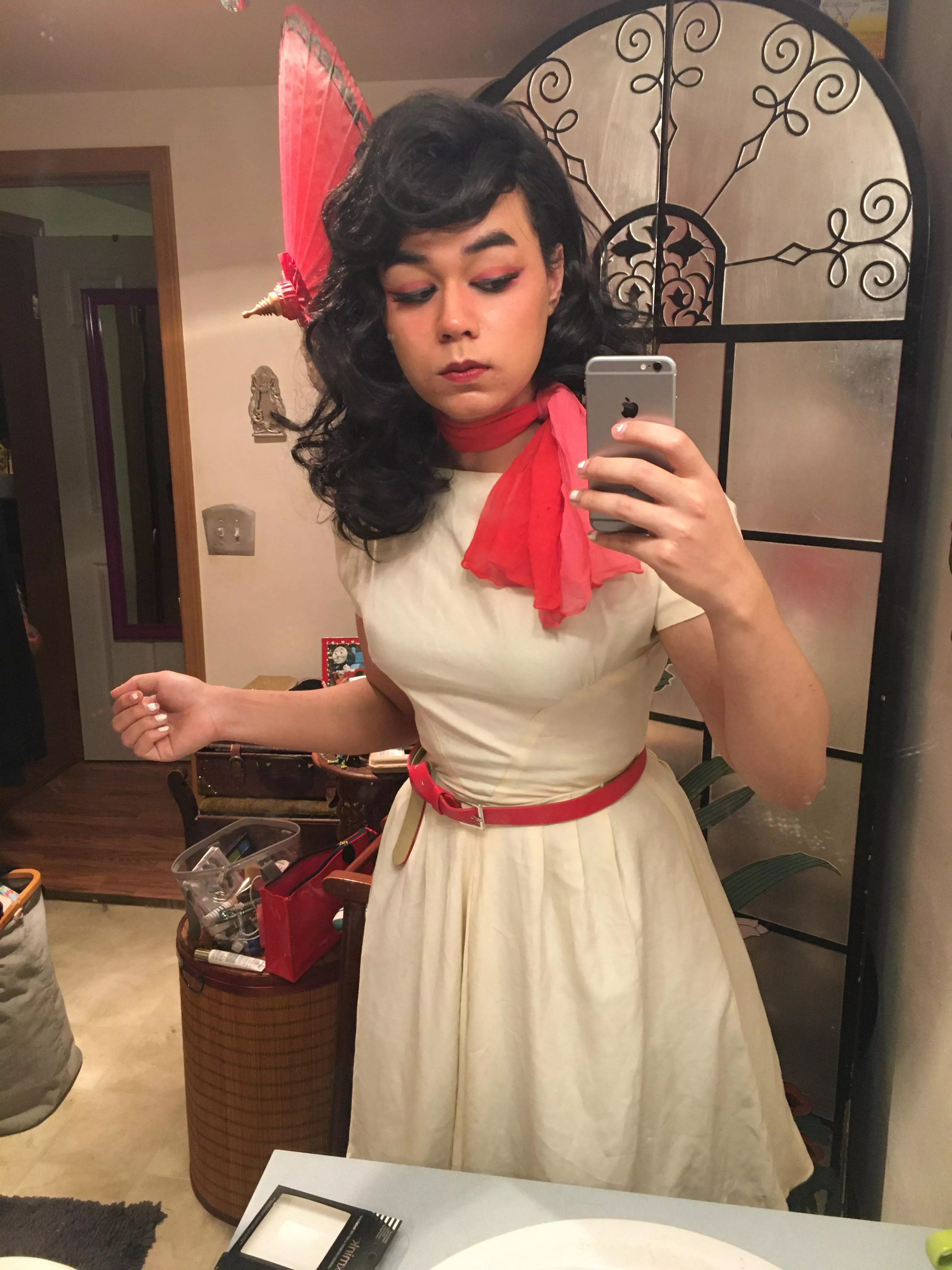 My first authentic 50s dress, thought I’d go all out! posted by Mephissus_Madness