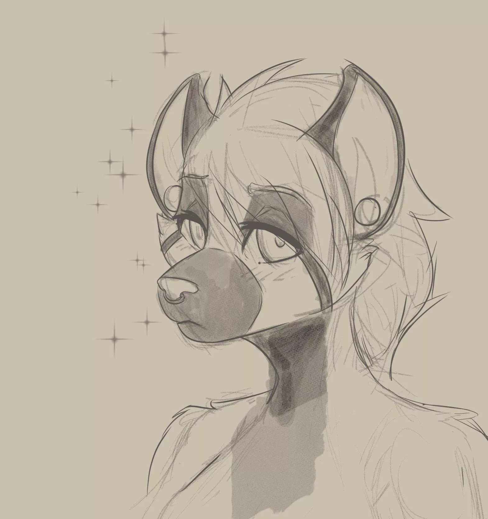 My first drawing with my new software :3 Any cool CSP tips? I'm a former PS user. posted by astrocanine