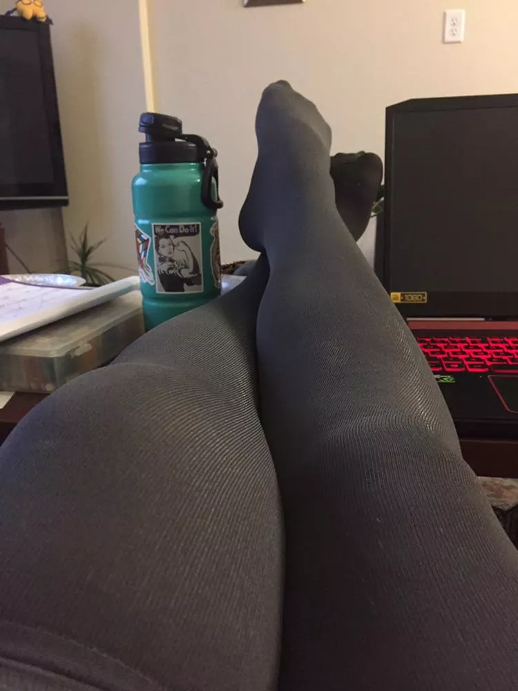 My first ever pic posted to a nsfw, and I’m mild as fuck. But I thought these sock where cute posted by the-fluid-one