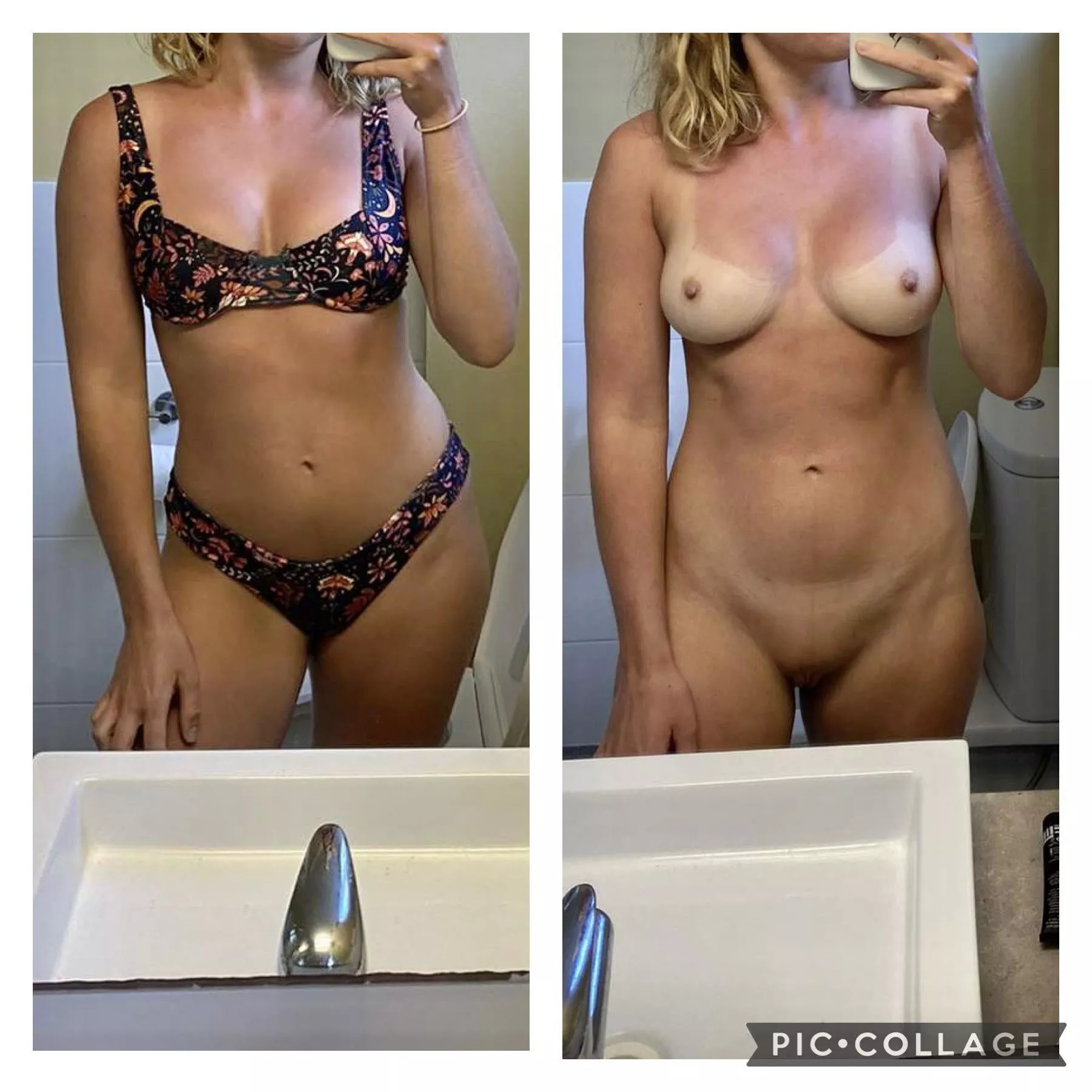 My [f]irst side by side 🥺 sorry about the quality, I zoomed in posted by herbodydiary