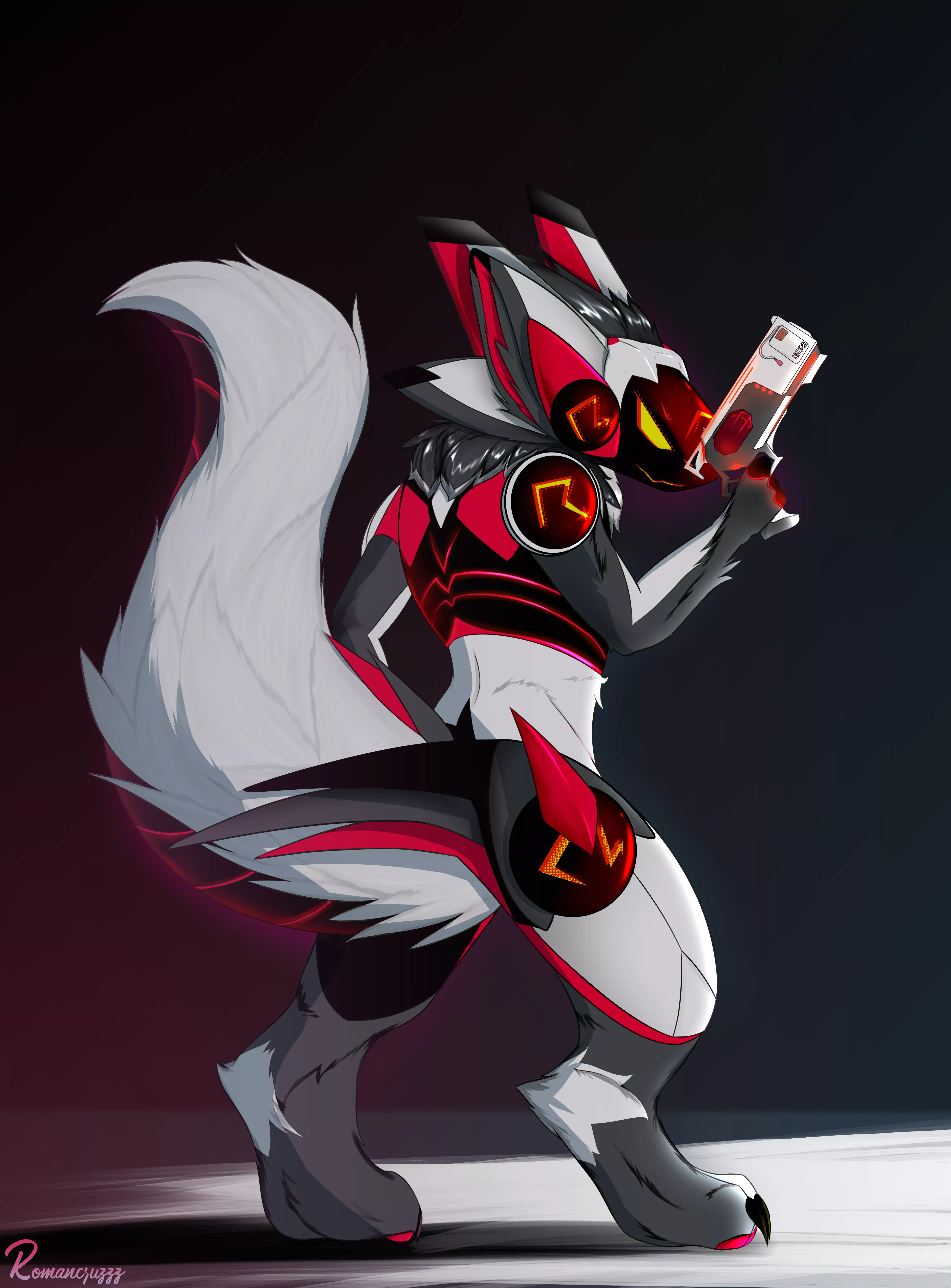 My first time drawing a protogen owo! (Commission For Eternal_Bones) posted by mrchicken047