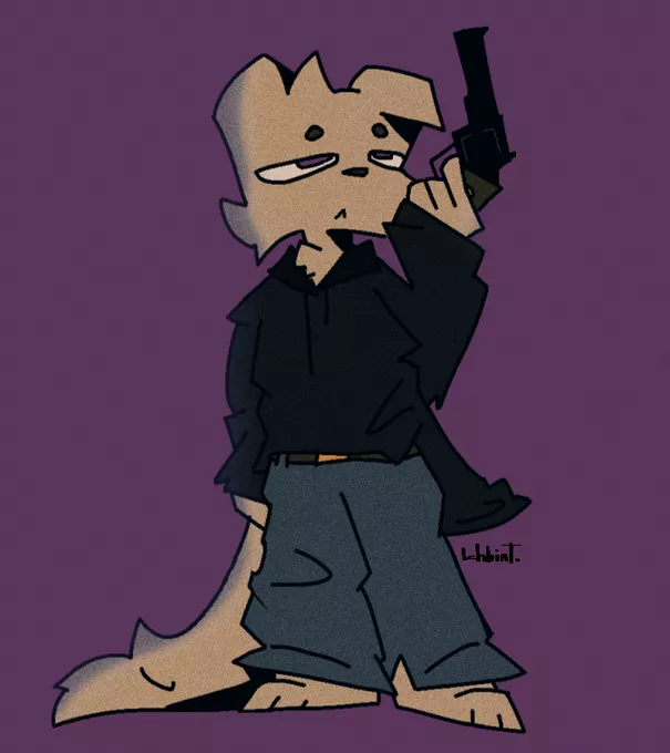 My furry character I drew posted by SovyetConnor