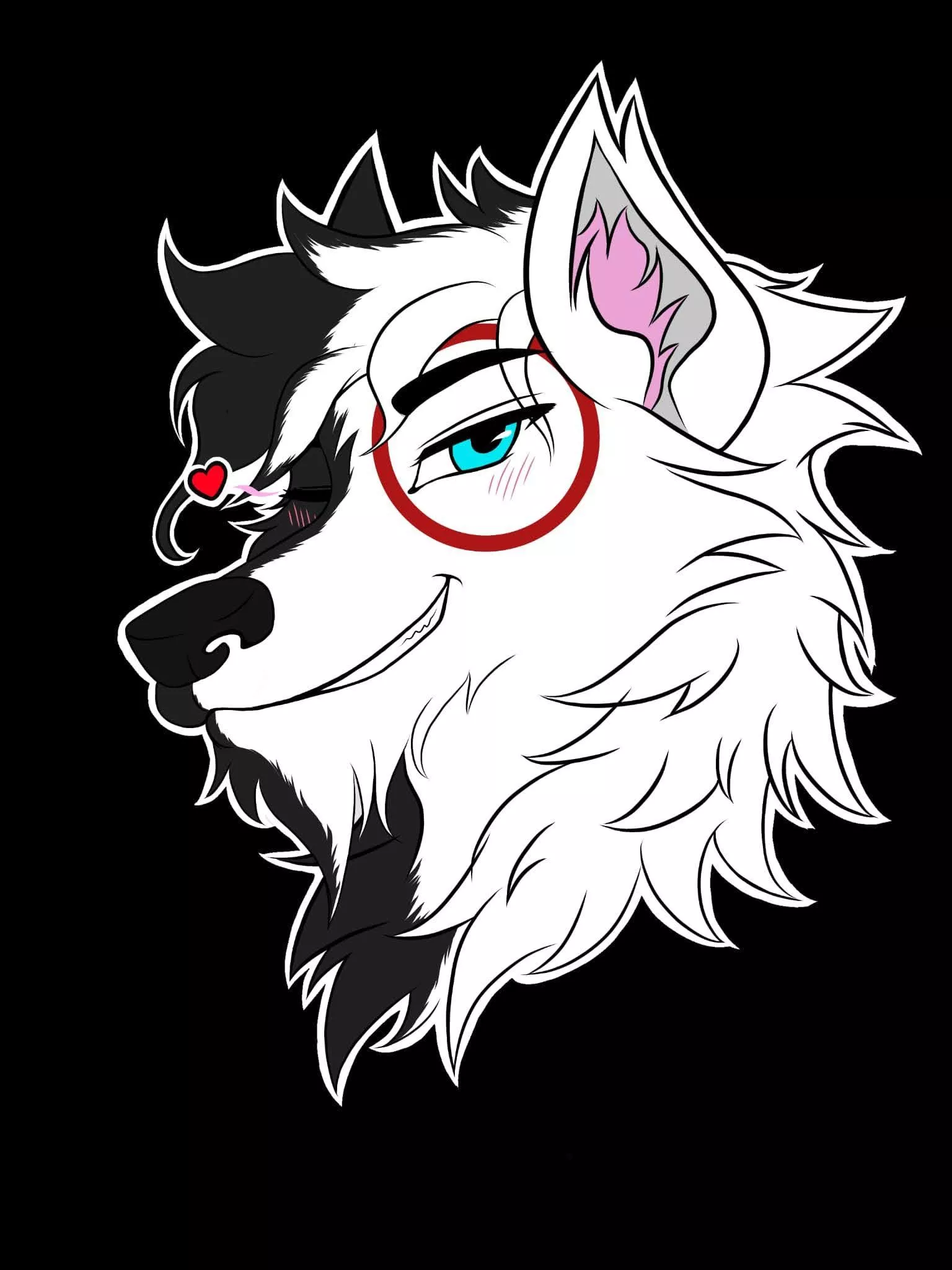 My fursona drawn by my wife 😍❤️ posted by Kaass_