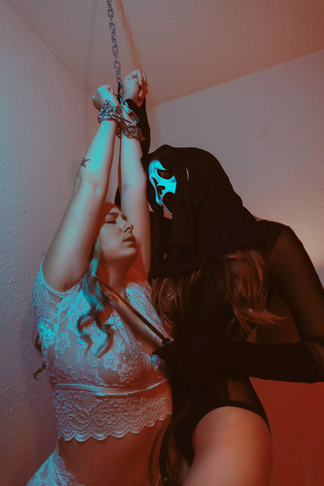 My girlfriend and I did a ghostface concept, Iâ€™d love to see different takes on it! posted by myvagrantmind