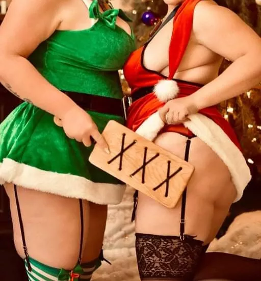 My girlfriend and I got a little naughty for Christmas. Let me know if you want to see the whole set. posted by LilGingerWife