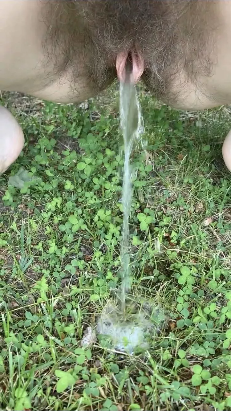 My hairy pussy loves peeing outdoors to complete my natural lifestyle 💦😉🥰 Would you wanna join? posted by Kinkyemma00