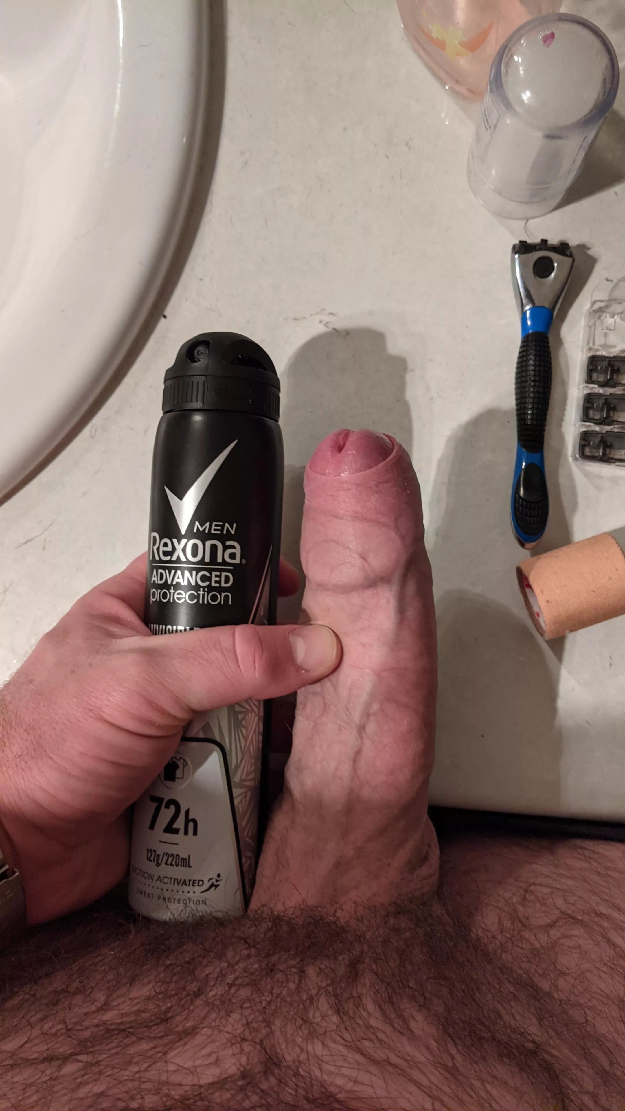 My large hands make my dick look tiny without a comparison posted by markle_jerkson