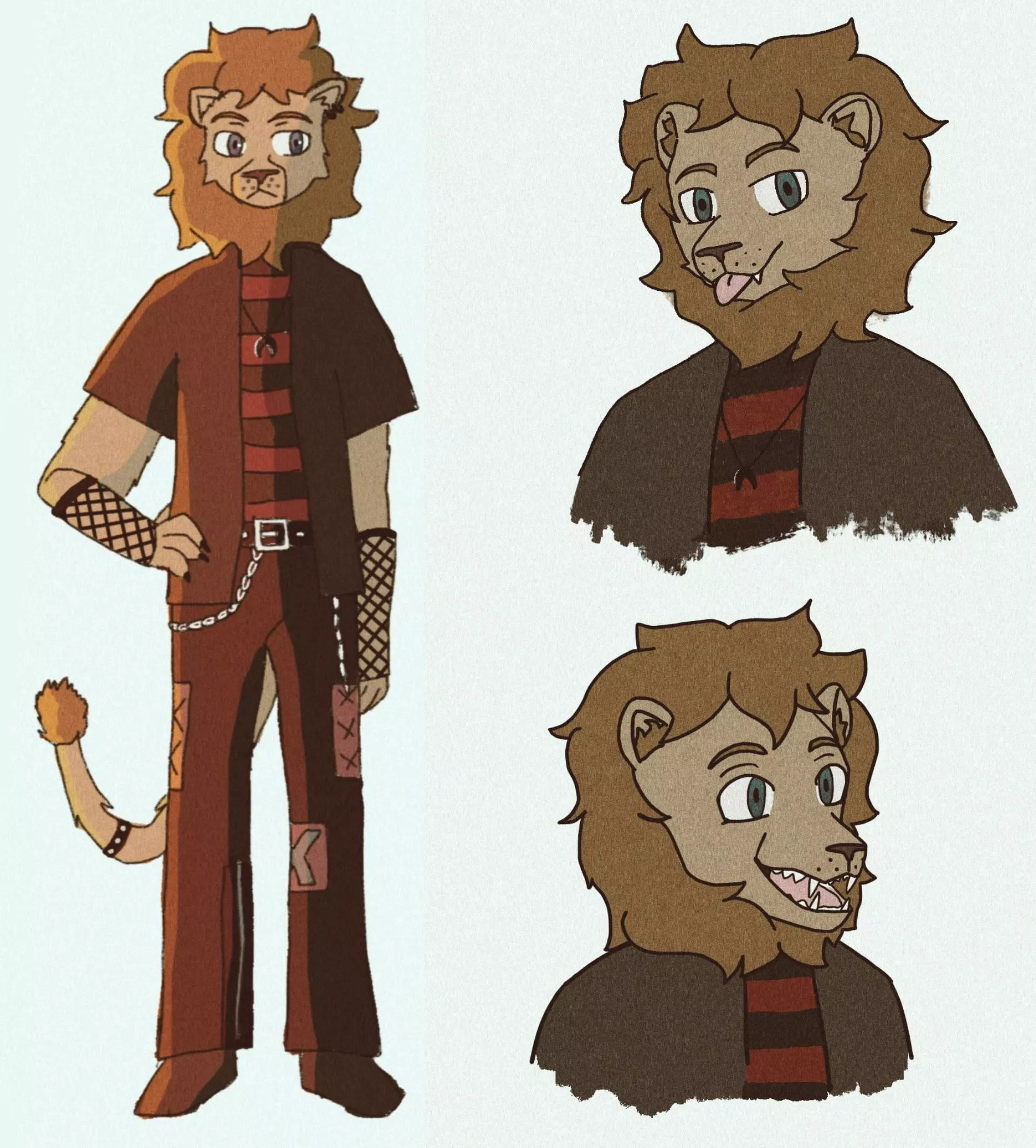 My Lion fursona 🦁 posted by a_Beetle_Boi