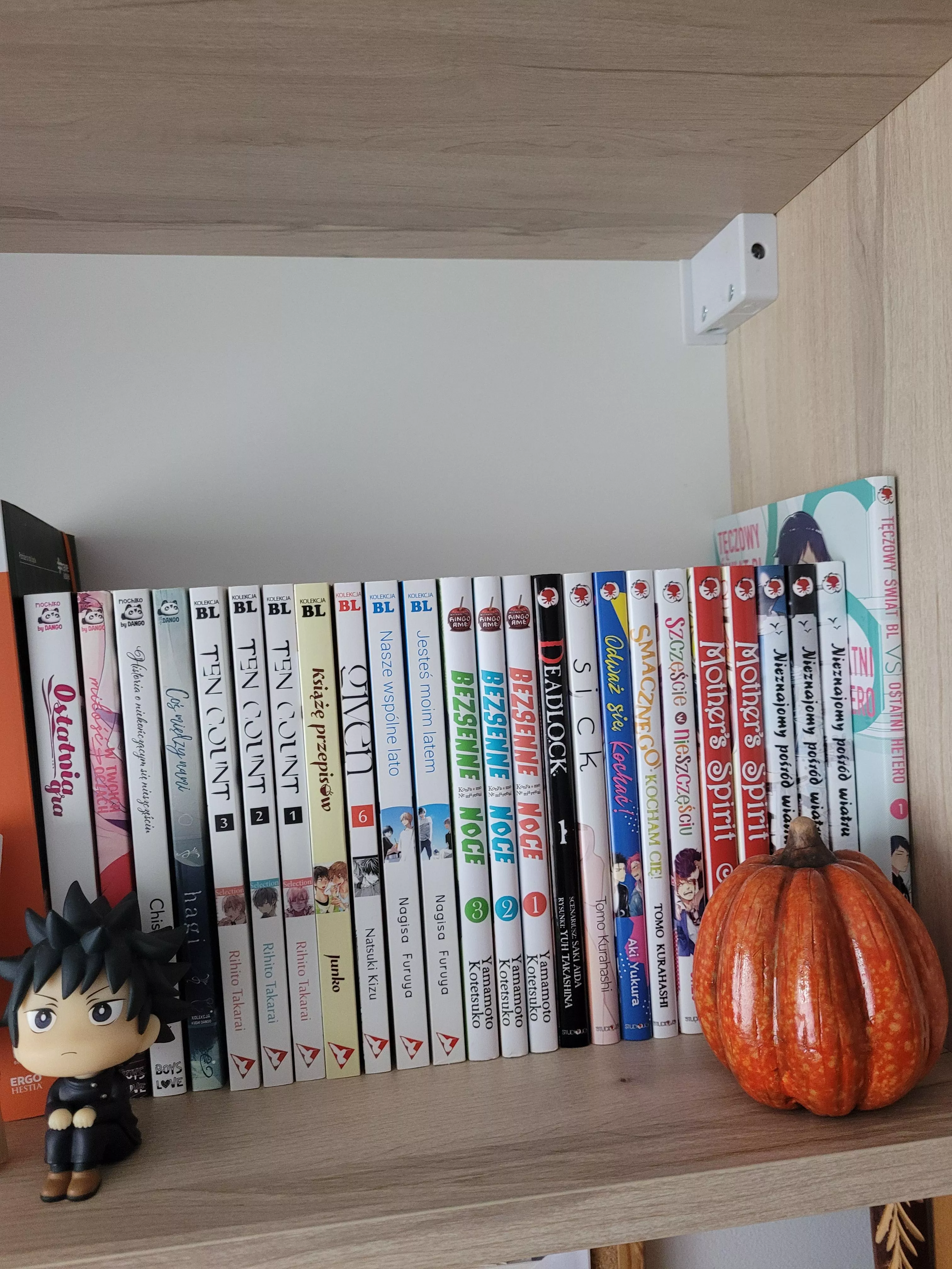 My Little collection of yaoi manga. On the next week My second 13 volumes will come to me, and How much do you have? posted by HatoDoroki