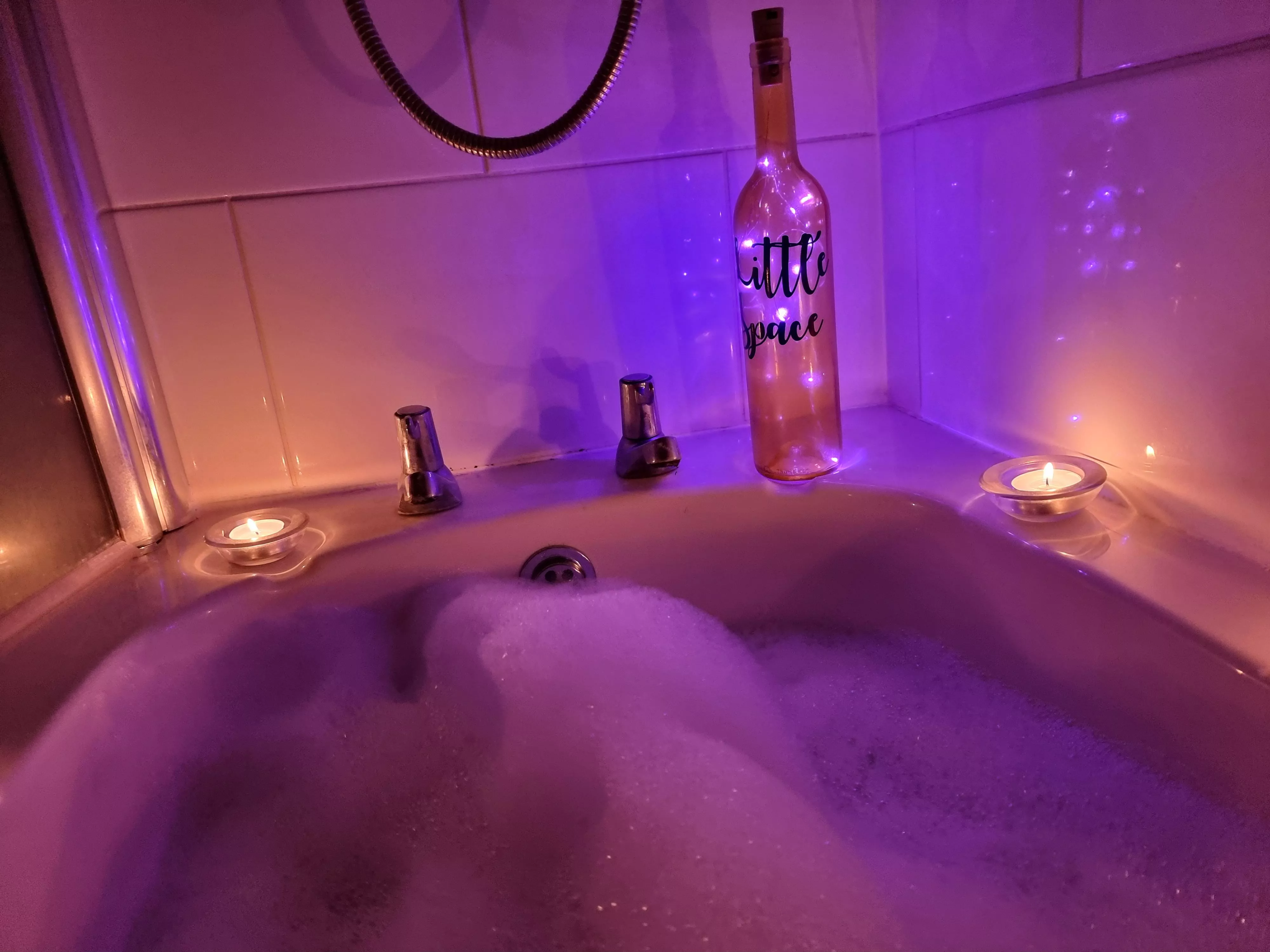 My little space light up bottle makes my bathtime super relaxing 🥰 posted by RecordUnlucky5724