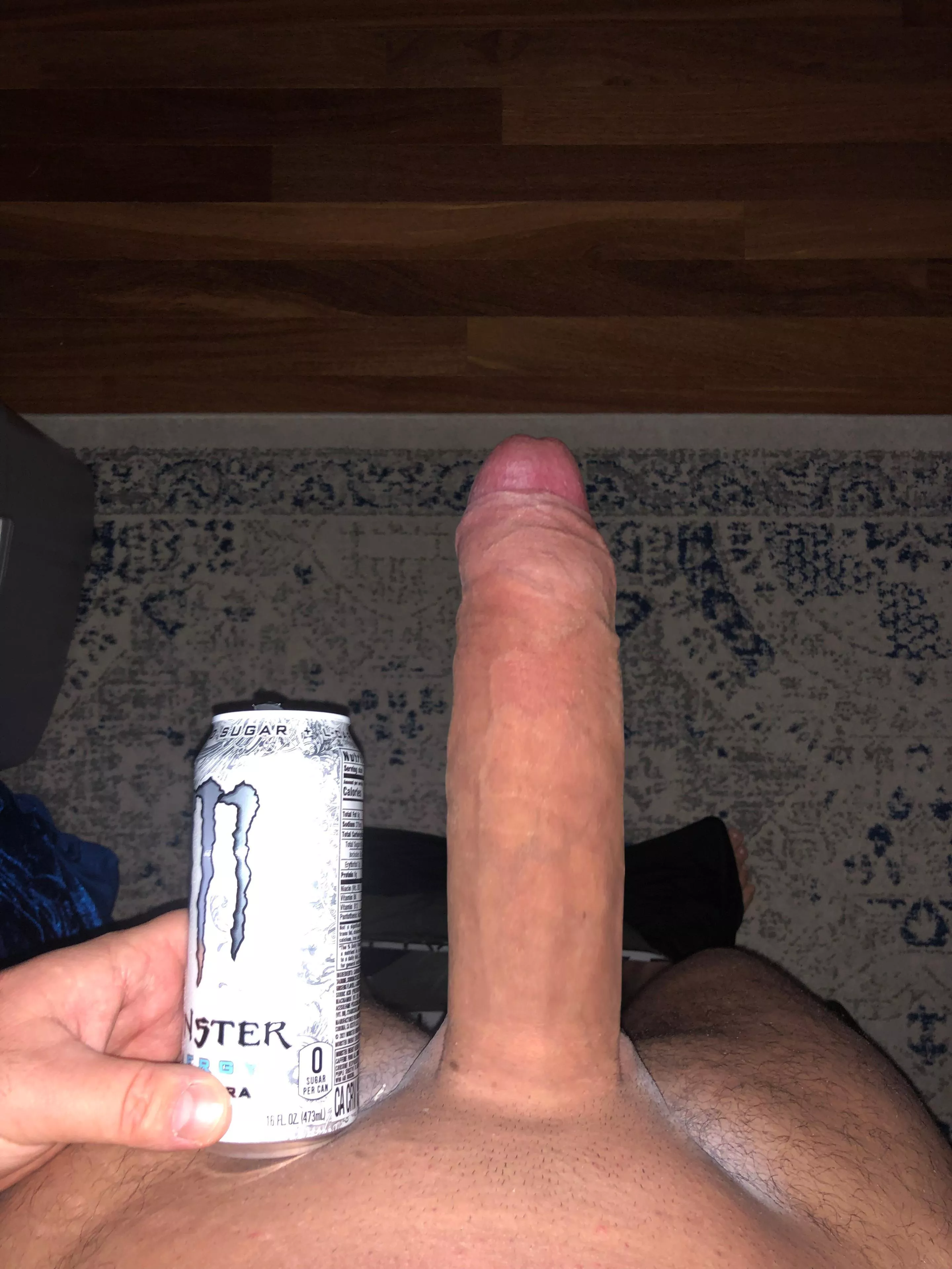 My monster compared to a 16oz Monster posted by Hung_Horse_Dick