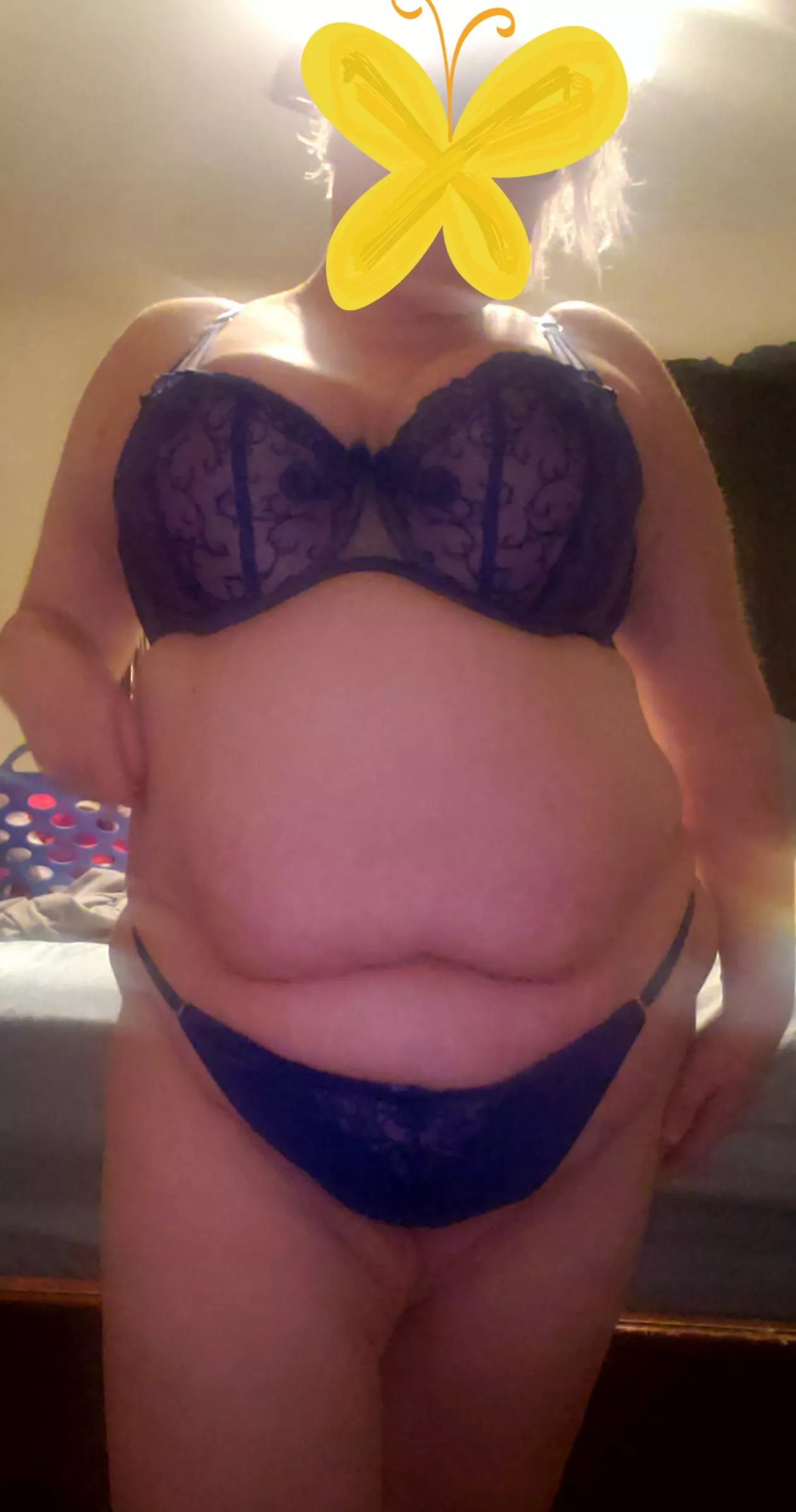 My new bra and pantie set. posted by feedmeseymore1