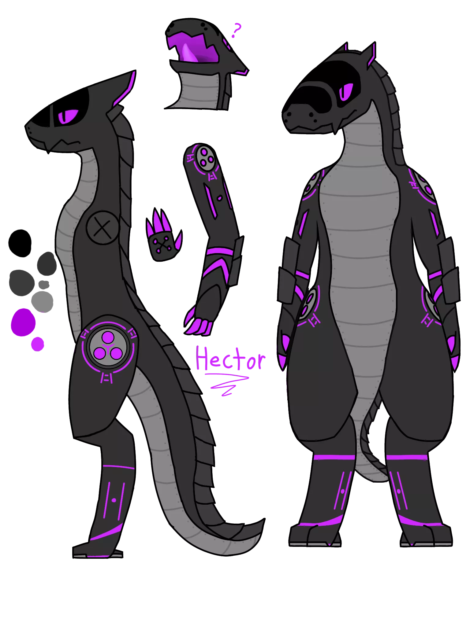 My new character, Hector. [Art by me] posted by succme69420666