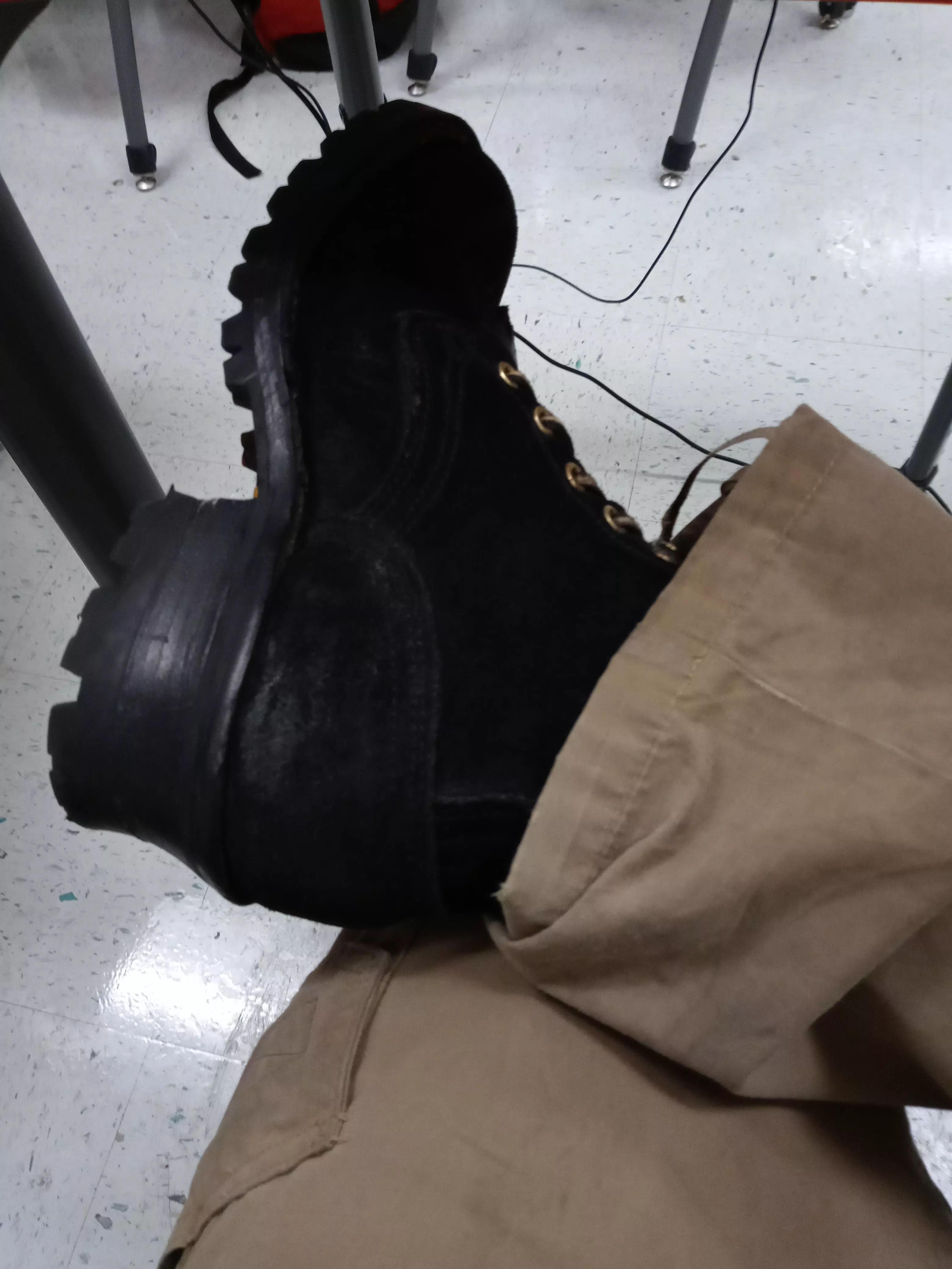 My Nick's boots are even better at school posted by thepurifier690