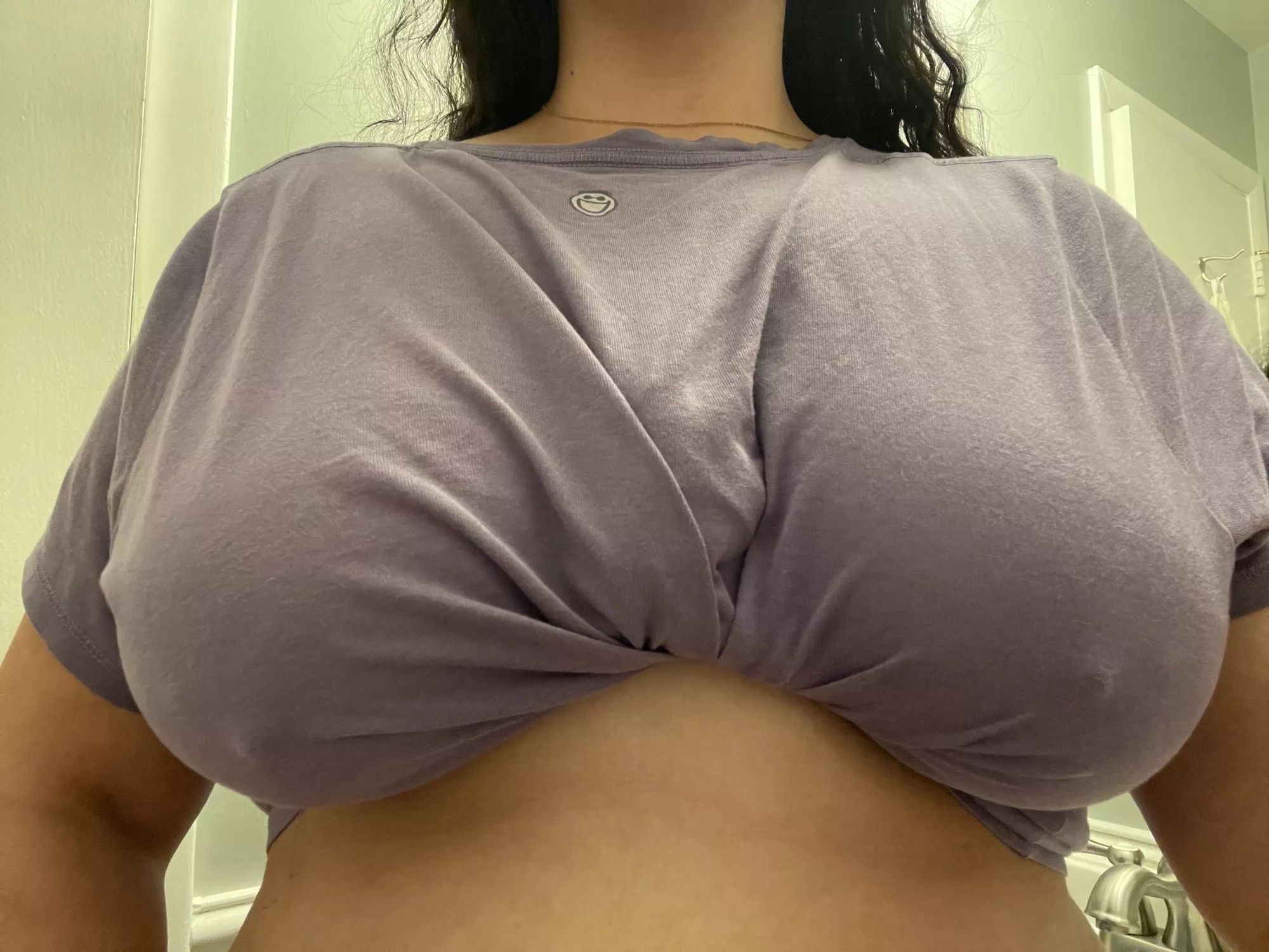 My nipples may have been a little cold. posted by BigTittyBella