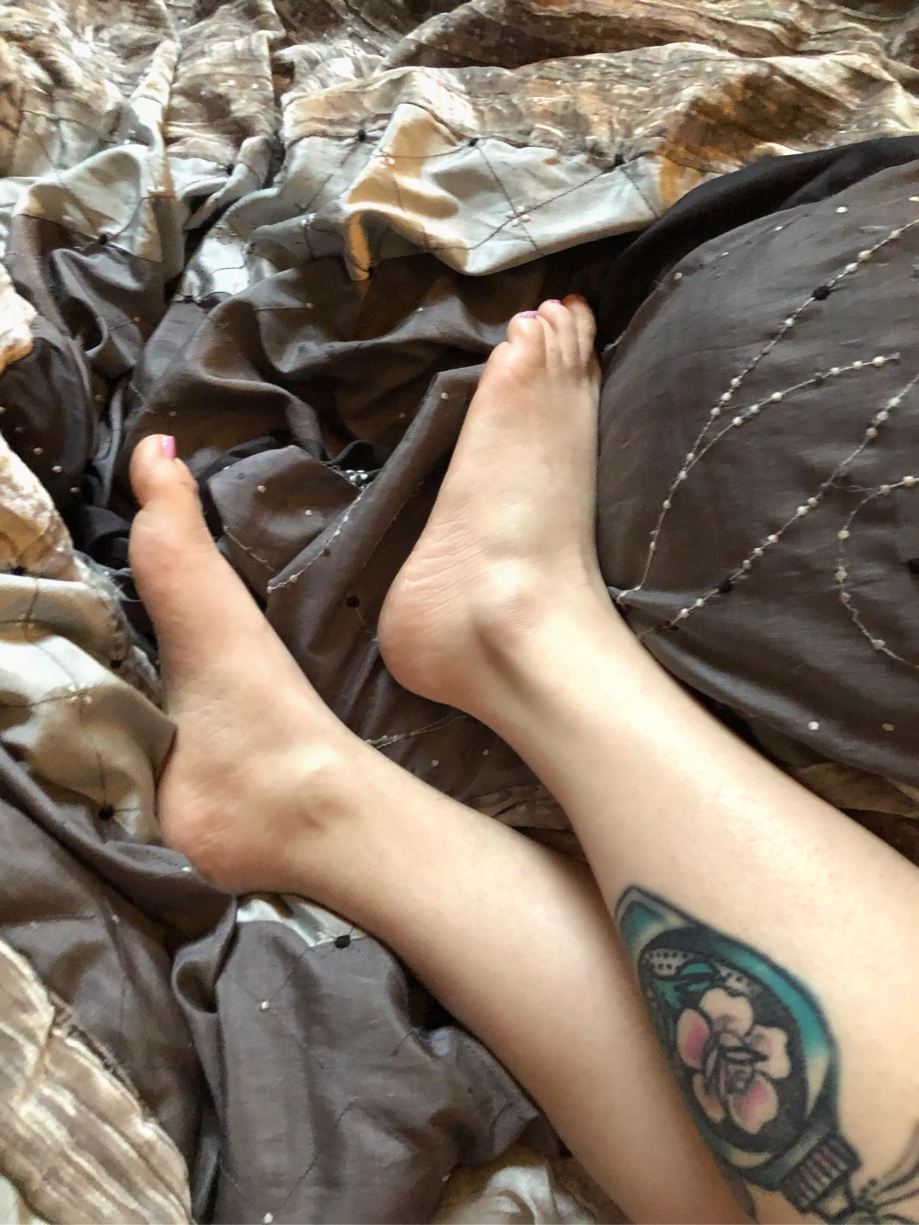 My poor lil feet haven’t had any love in forever 😭 posted by littlefeet420