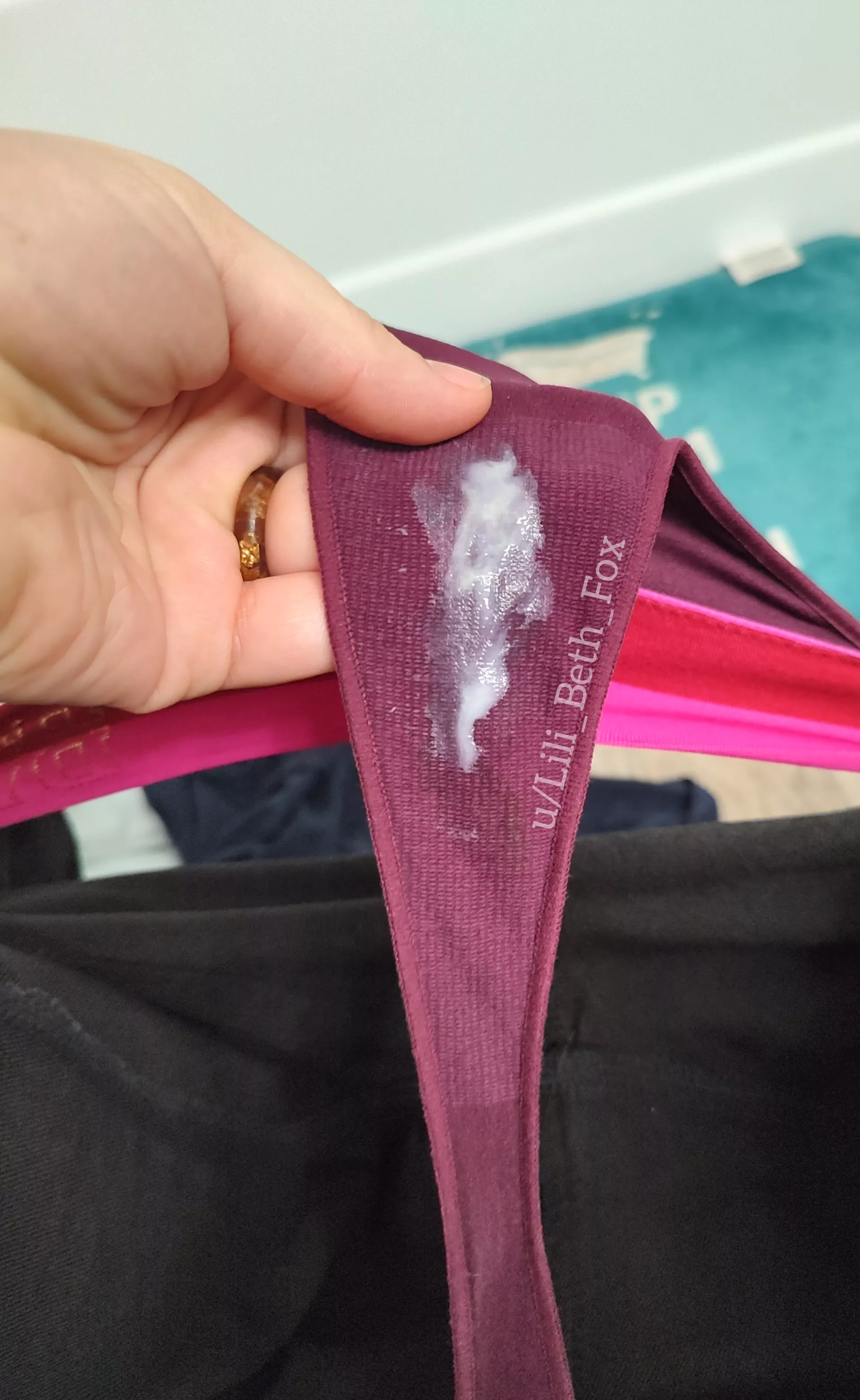 My pussy leaves every panty I wear sticky and sweet 😋 [OC] posted by Lili_Beth_Fox